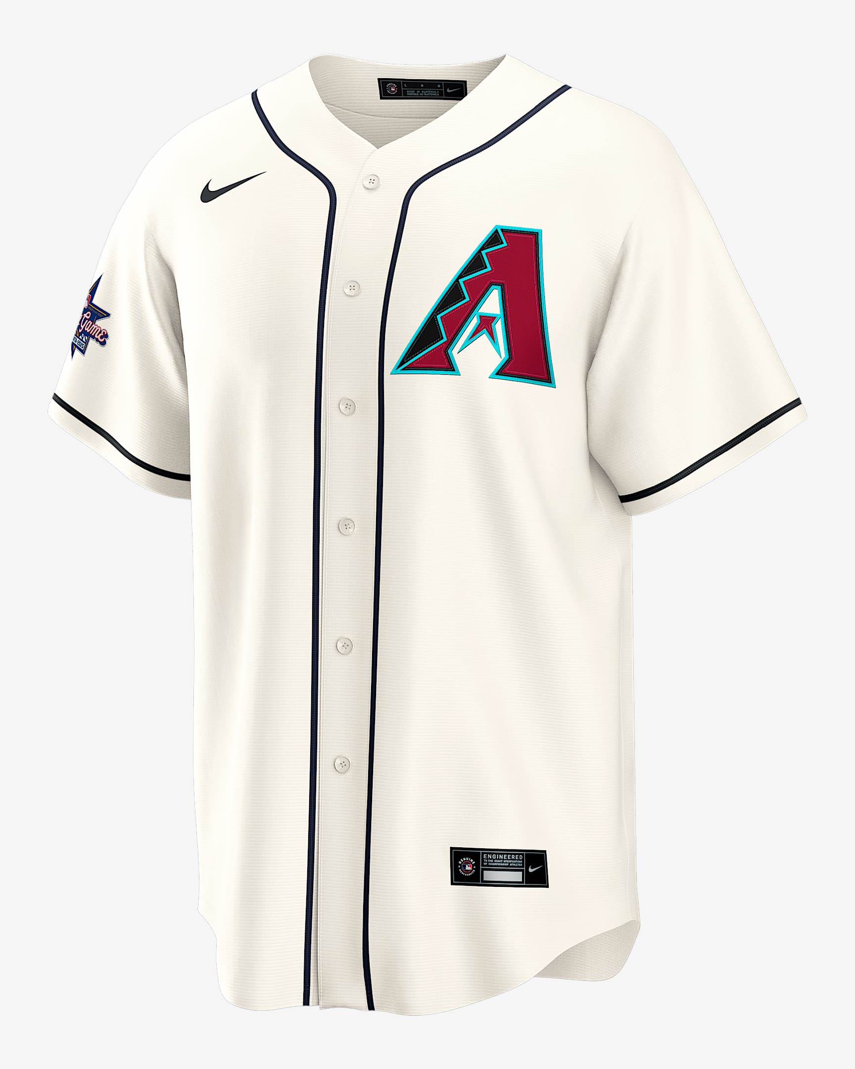 Ketel Marte National League 2025 All-Star Game Men's Nike MLB Replica Jersey - Cream