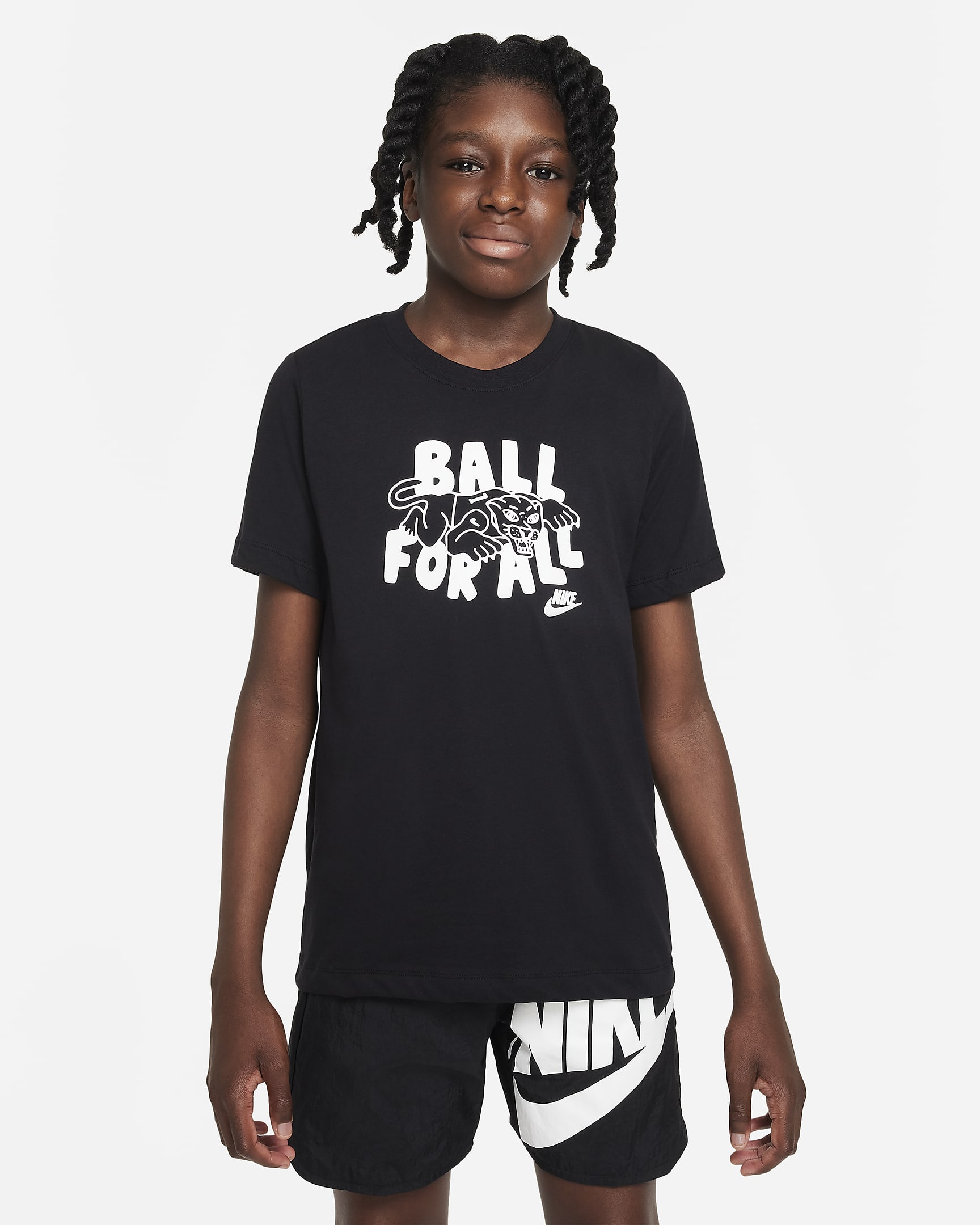 Nike Sportswear Culture of Basketball Older Kids' (Boys') TShirt. Nike MY