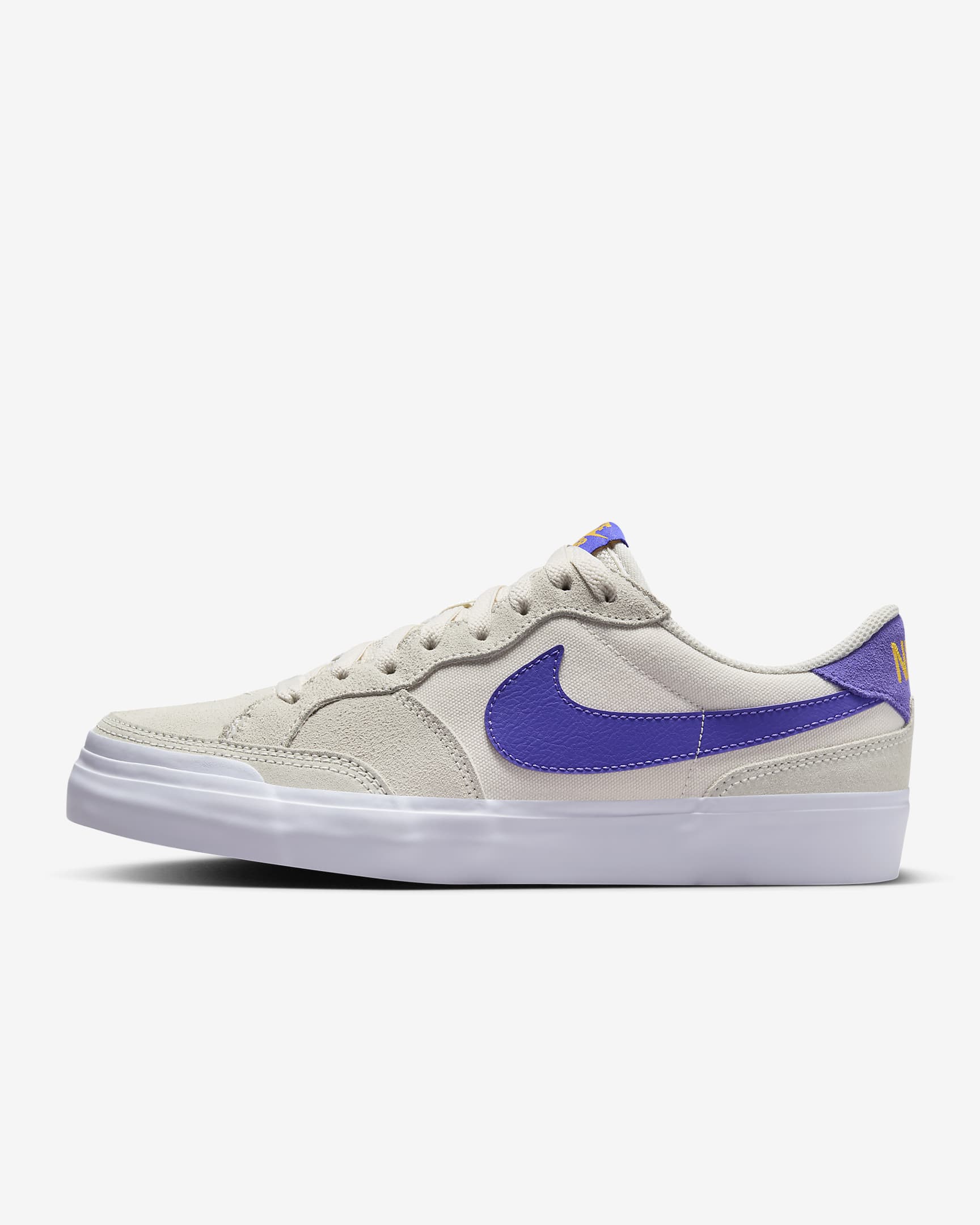 Buty do skateboardingu Nike SB Zoom Pogo Plus - Phantom/Light Bone/University Gold/Persian Violet