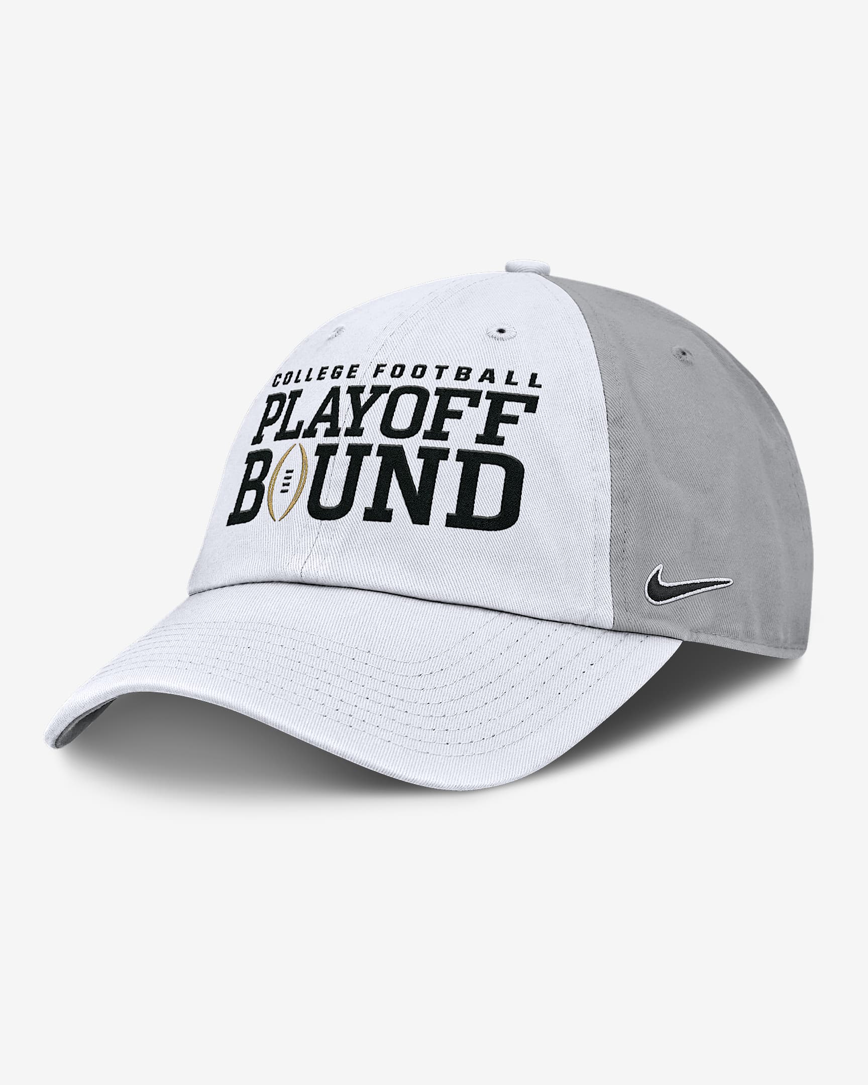 Gorra universitaria Nike ajustable para hombre SMU Mustangs 2025