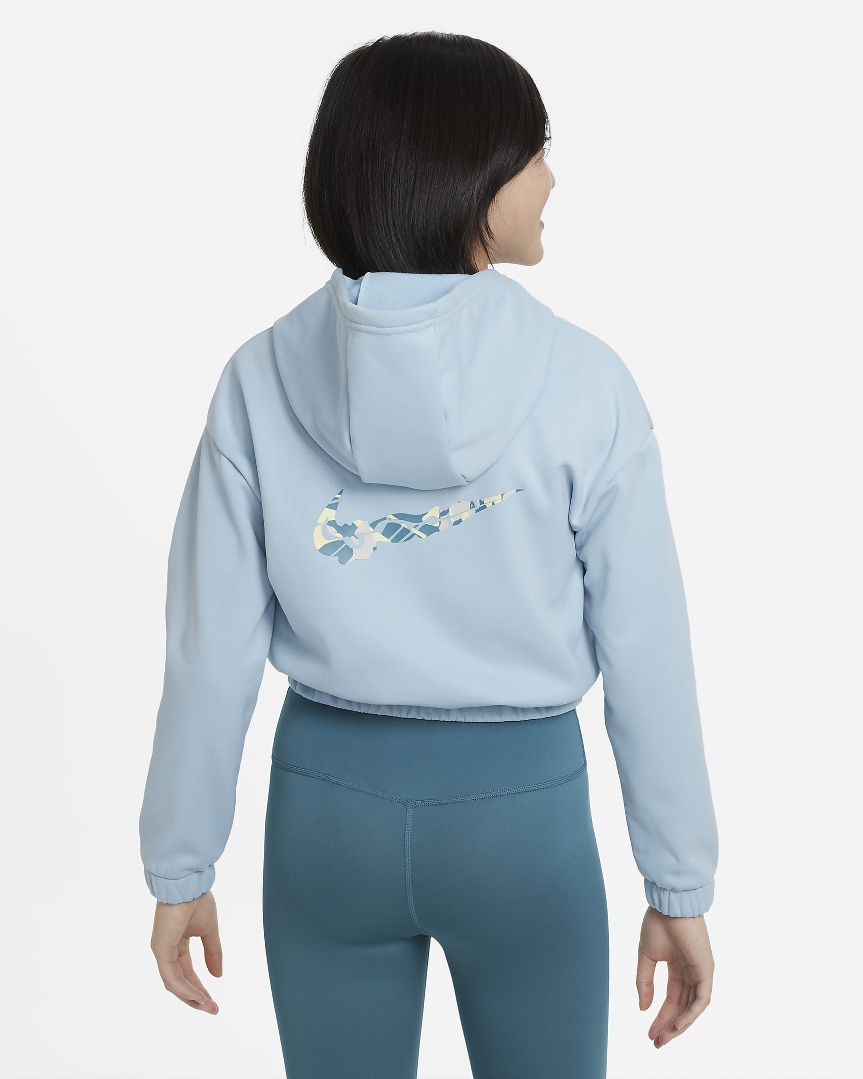 Nike Therma-FIT Big Kids' (Girls') Full-Zip Training Hoodie. Nike.com