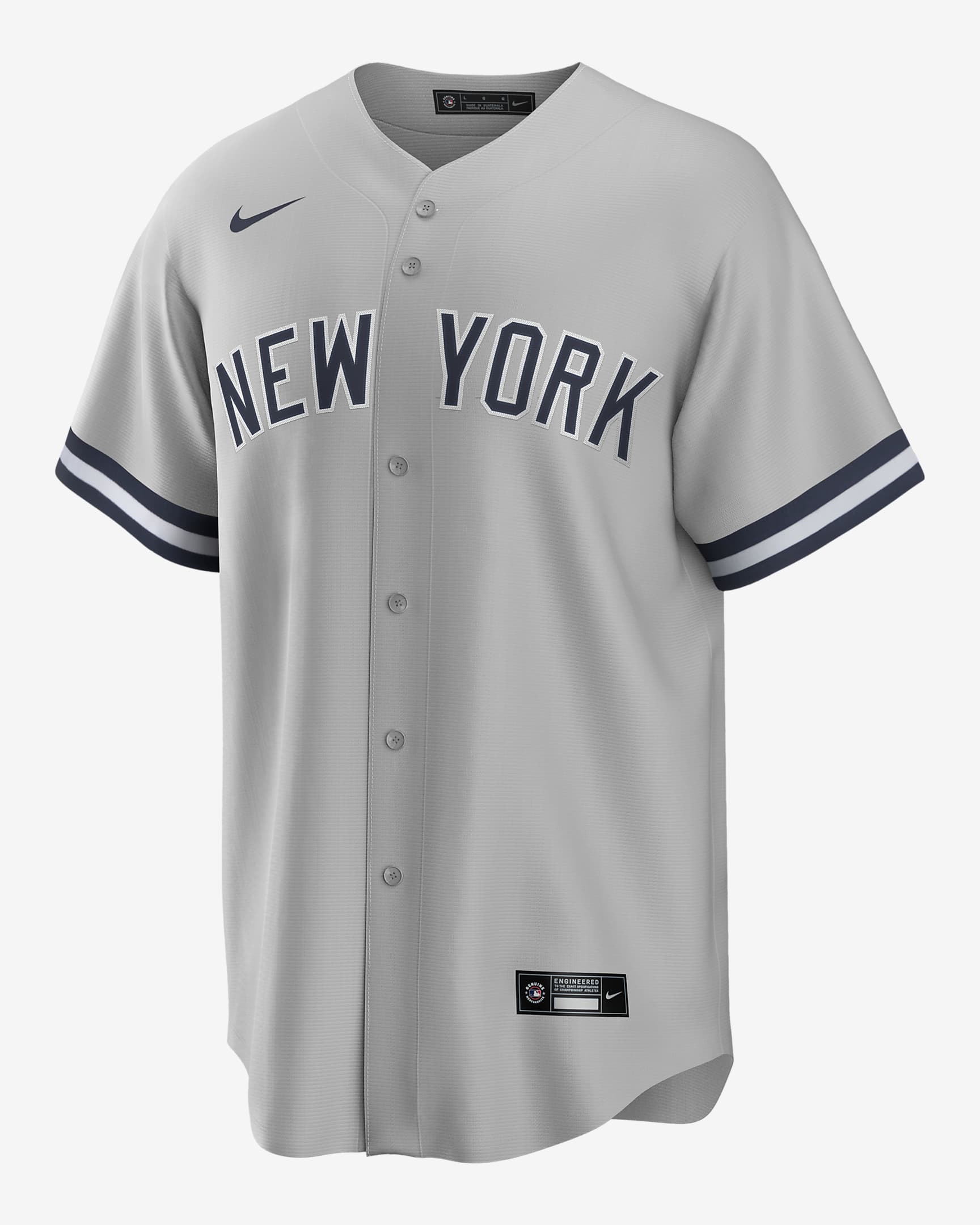 Jersey de béisbol Replica para hombre MLB New York Yankees (Gerrit Cole) - Gris