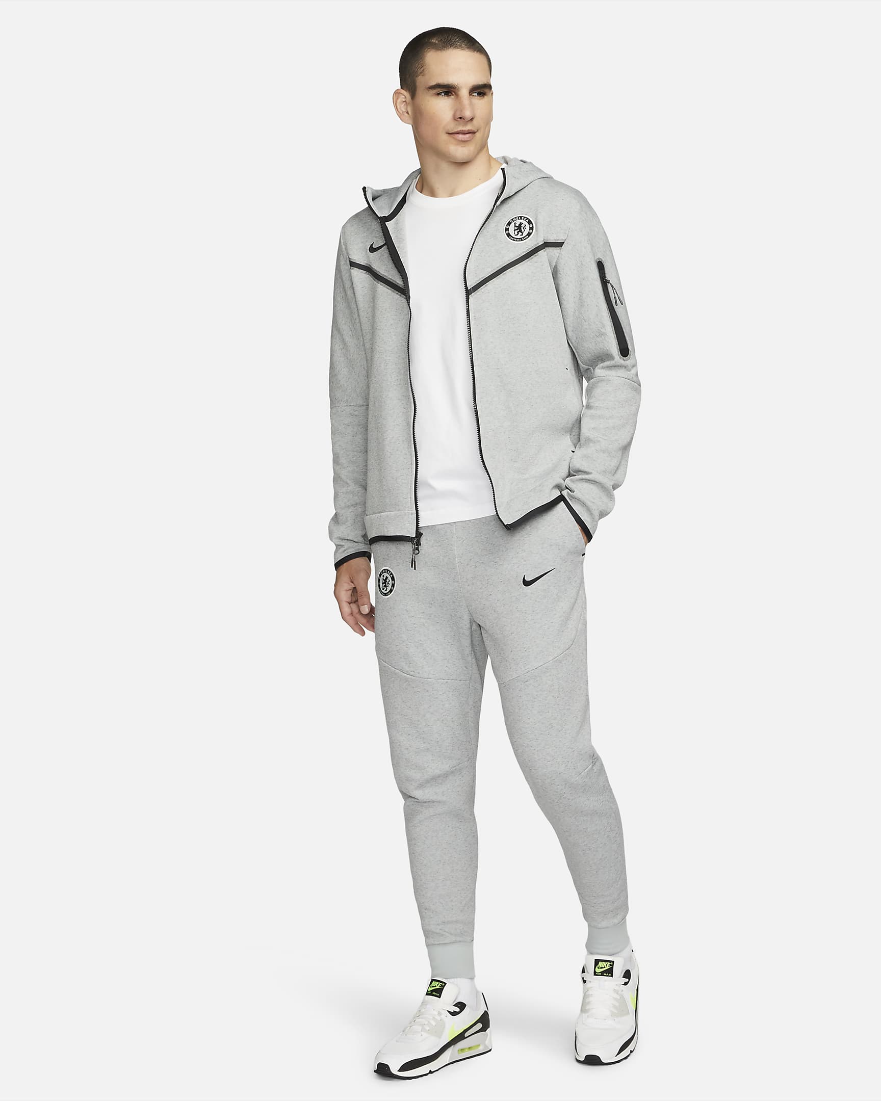 Chelsea F.C. Tech Fleece Windrunner Third Men's Nike Football FullZip