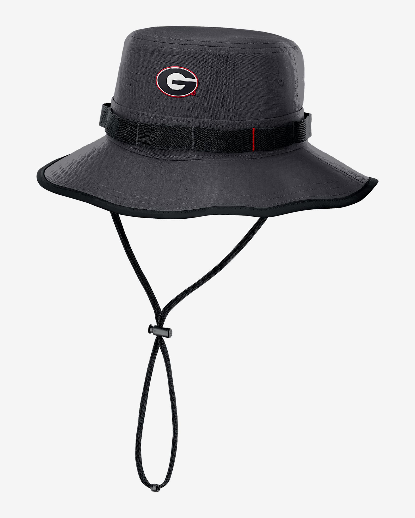 Georgia Sideline Apex Gameday Boonie Men's Nike Dri-FIT College Bucket Hat - Black