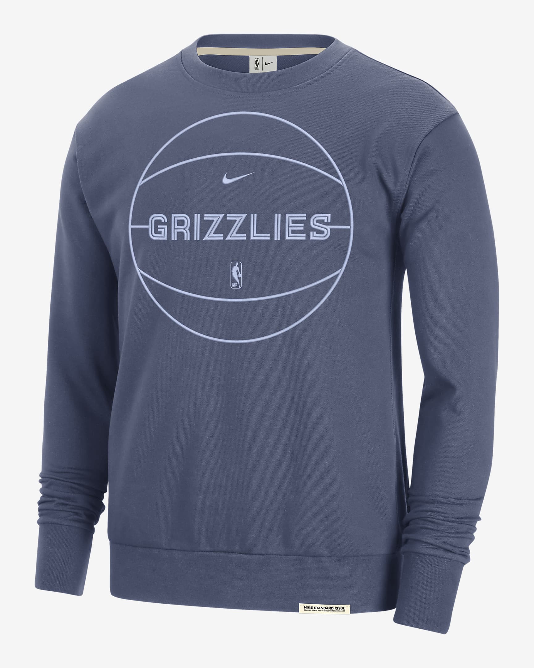 Memphis Grizzlies Standard Issue Men's Nike Dri-FIT NBA Sweatshirt ...