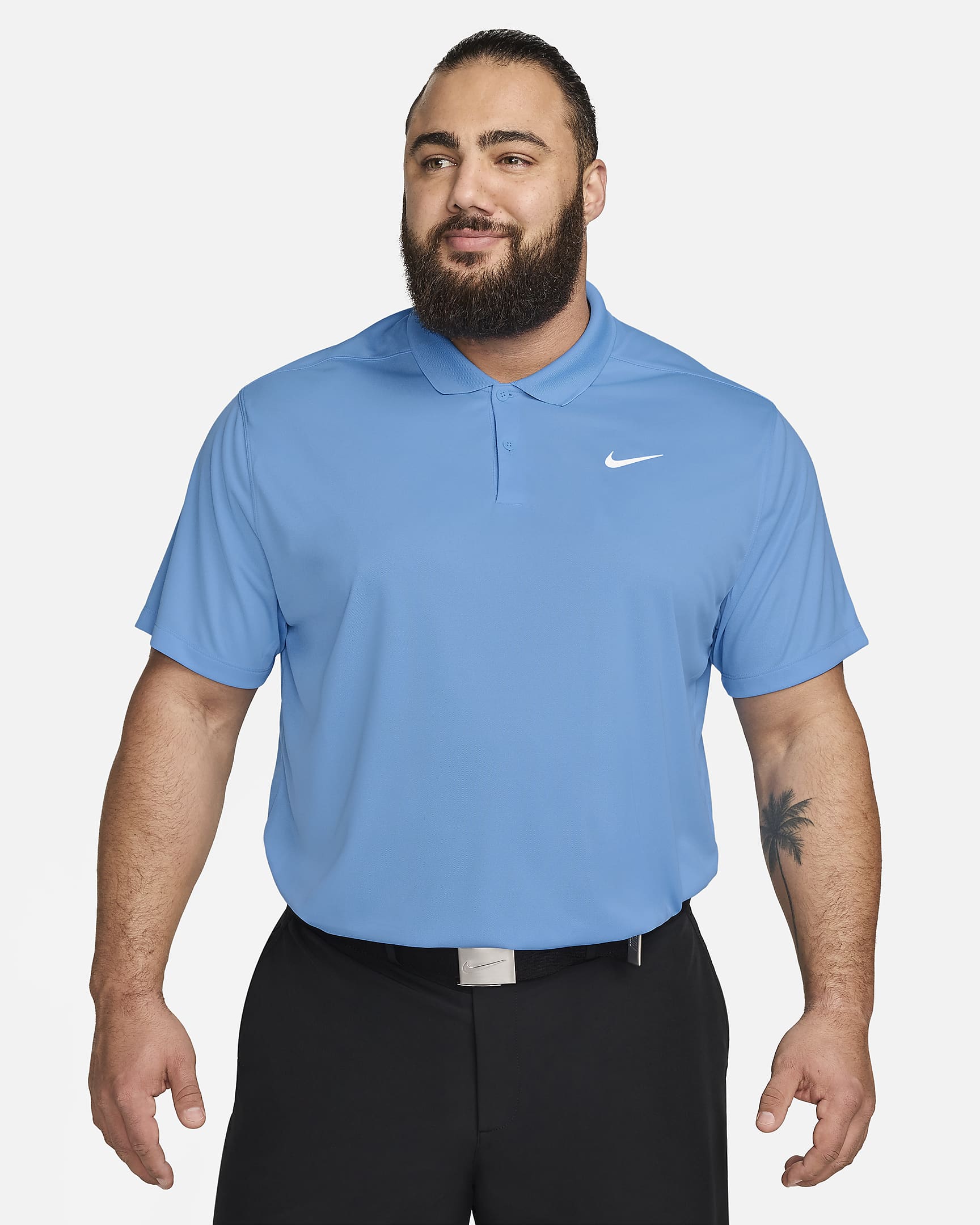 Polo da golf Nike Dri-FIT Victory - Uomo - University Blue/Bianco