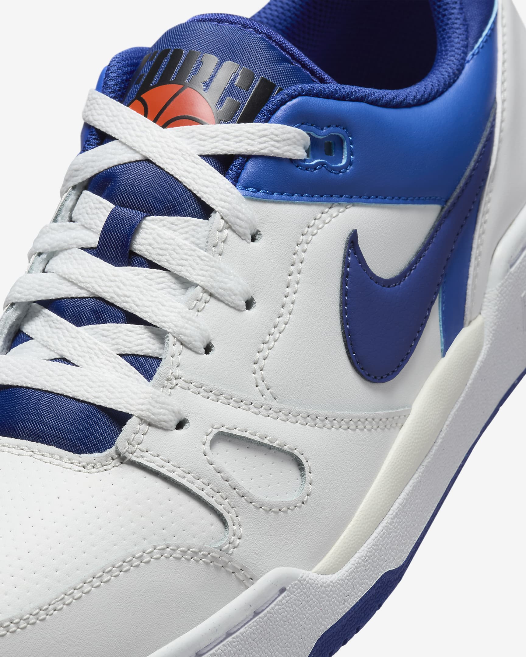 Calzado para hombre Nike Full Force Low - Blanco cumbre/Azul carrera/Blanco cumbre/Azul royal intenso