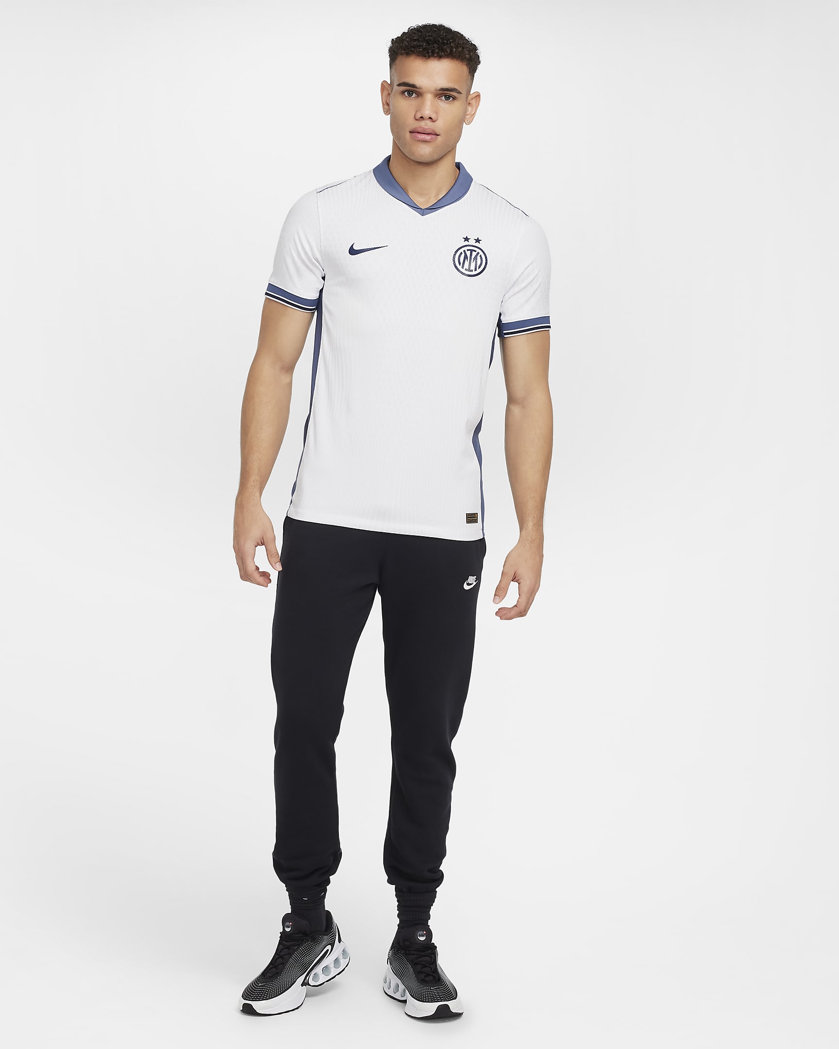 Inter Milan 2024/25 Match Away Men's Nike Dri-FIT ADV Football Authentic Shirt - Summit White/Iris Whisper/Summit White/Midnight Navy