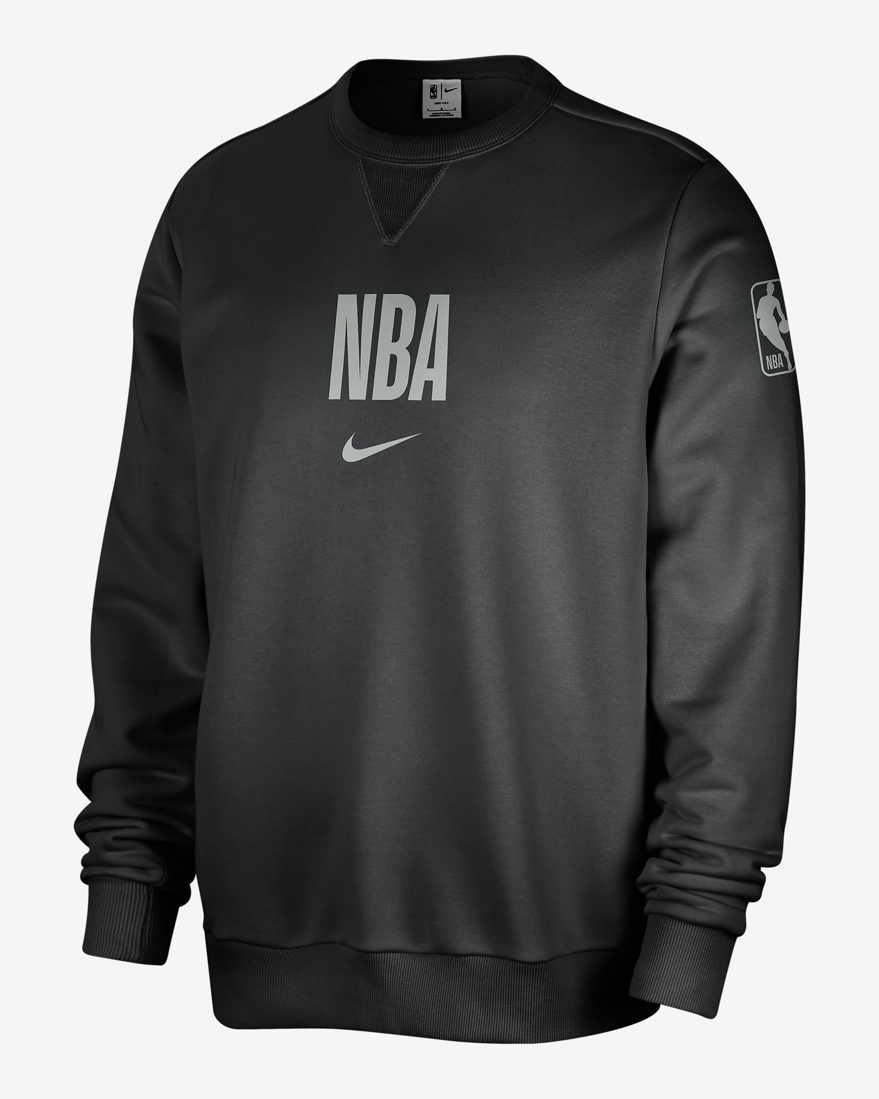 Team 31 Standard Issue Sudadera de cuello redondo Nike Dri-FIT NBA - Hombre - Negro/Pale Ivory/Light Pumice