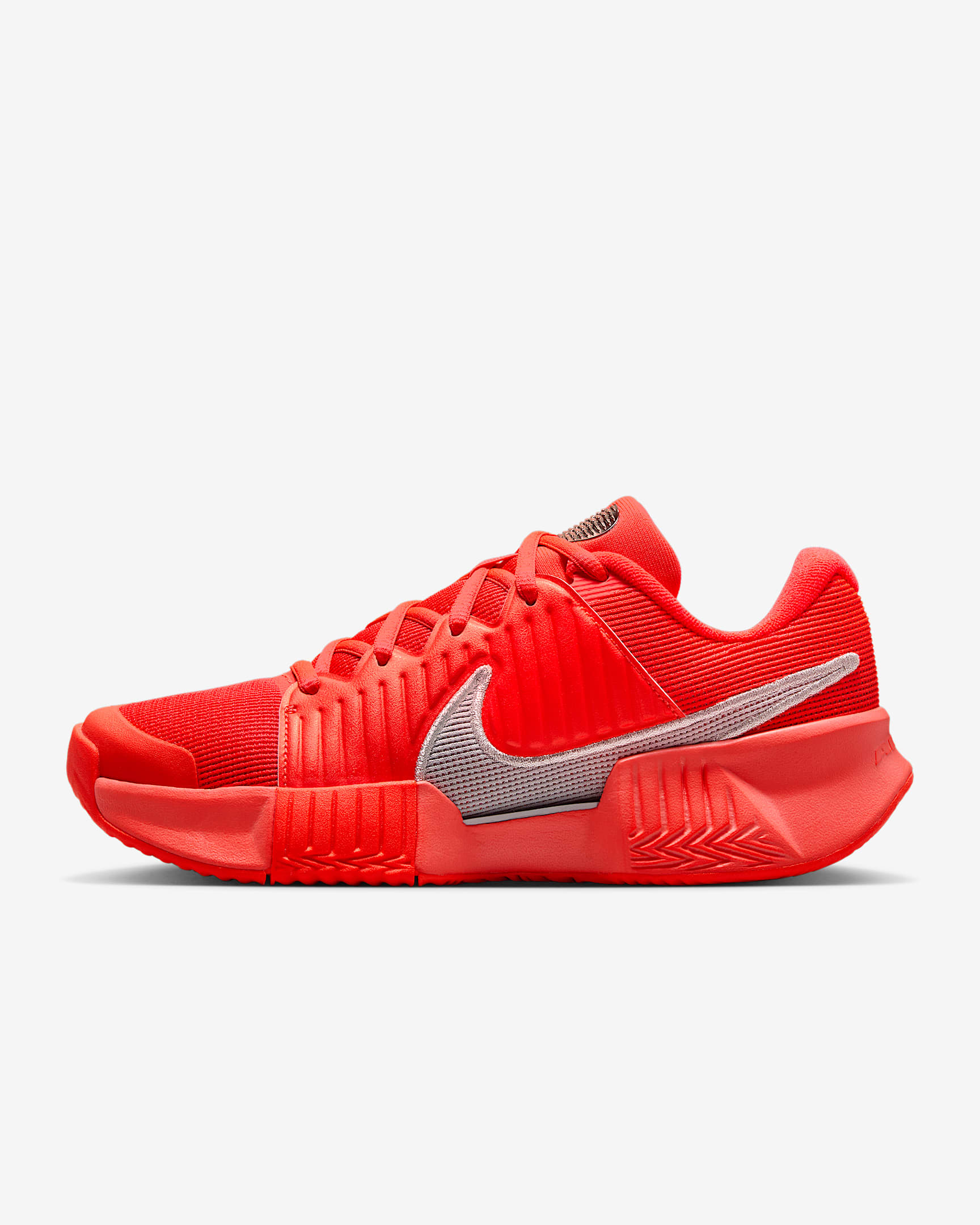 Dámské tenisové boty Nike GP Challenge Pro PR na antuku - Bright Crimson/Metallic Silver