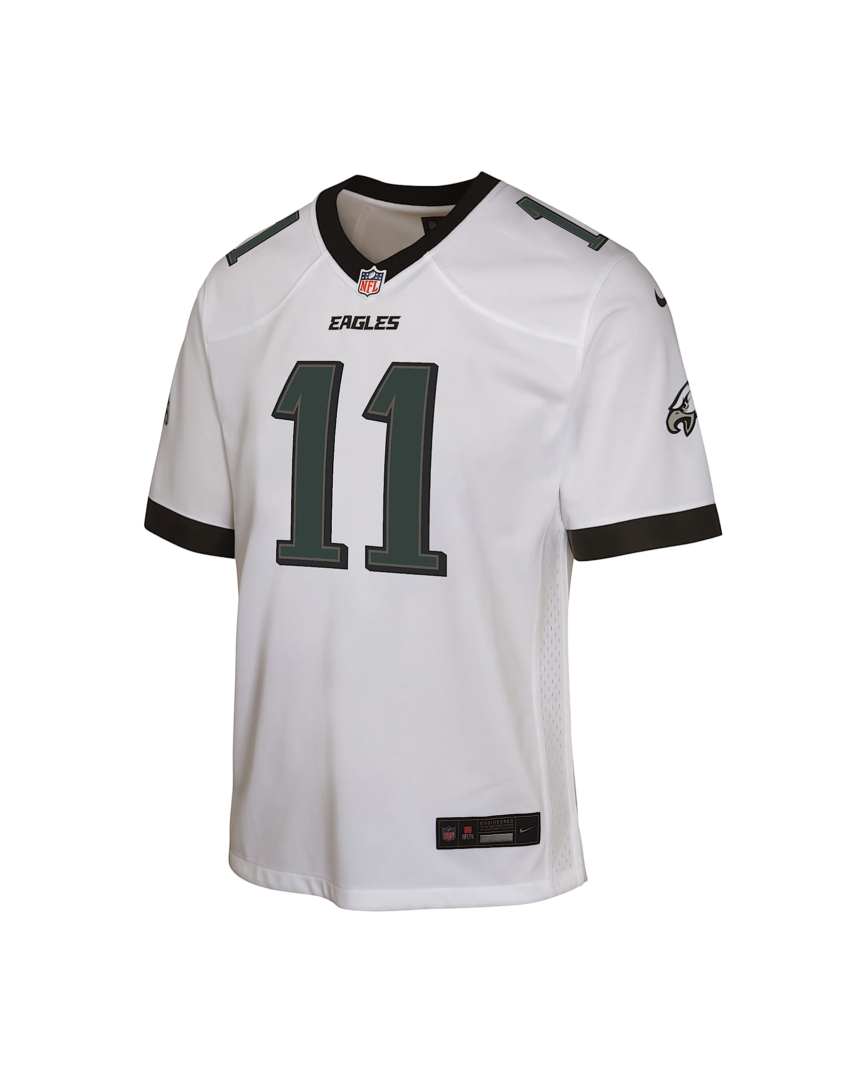 A.J. Brown Philadelphia Eagles Big Kids' Nike Dri-FIT NFL Football Jersey - White