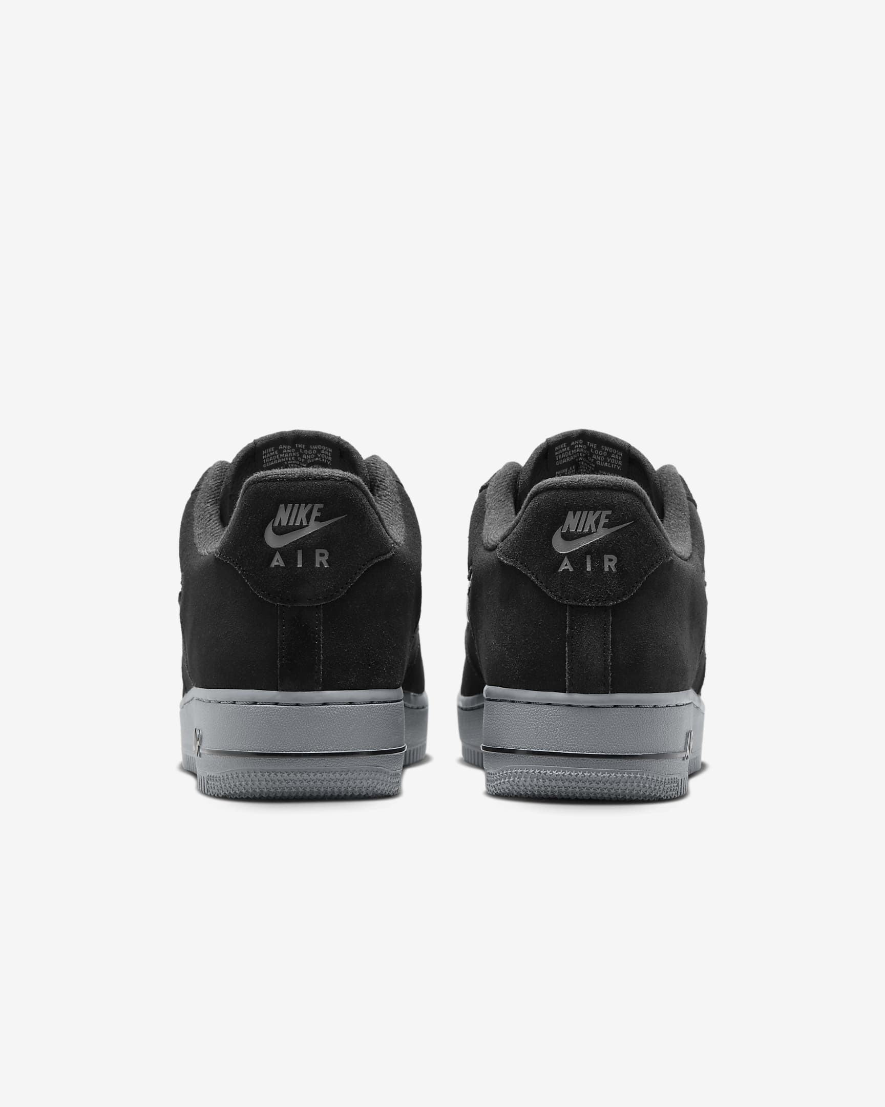 Chaussure Nike Air Force 1 pour homme - Noir/Cool Grey