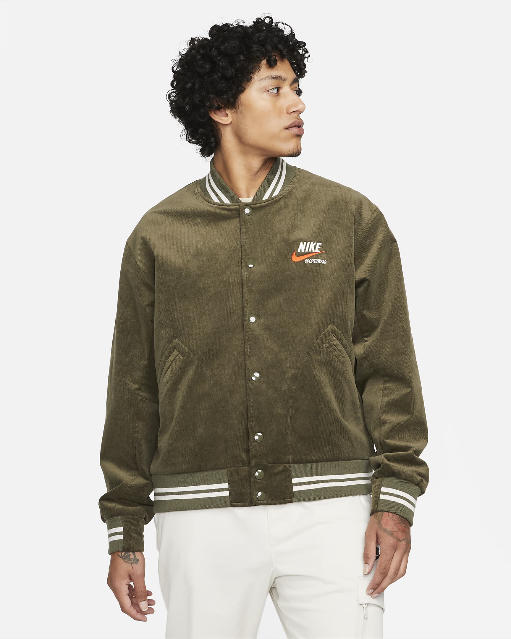 Nike Sportswear Trend Men's Bomber Jacket. Nike NL