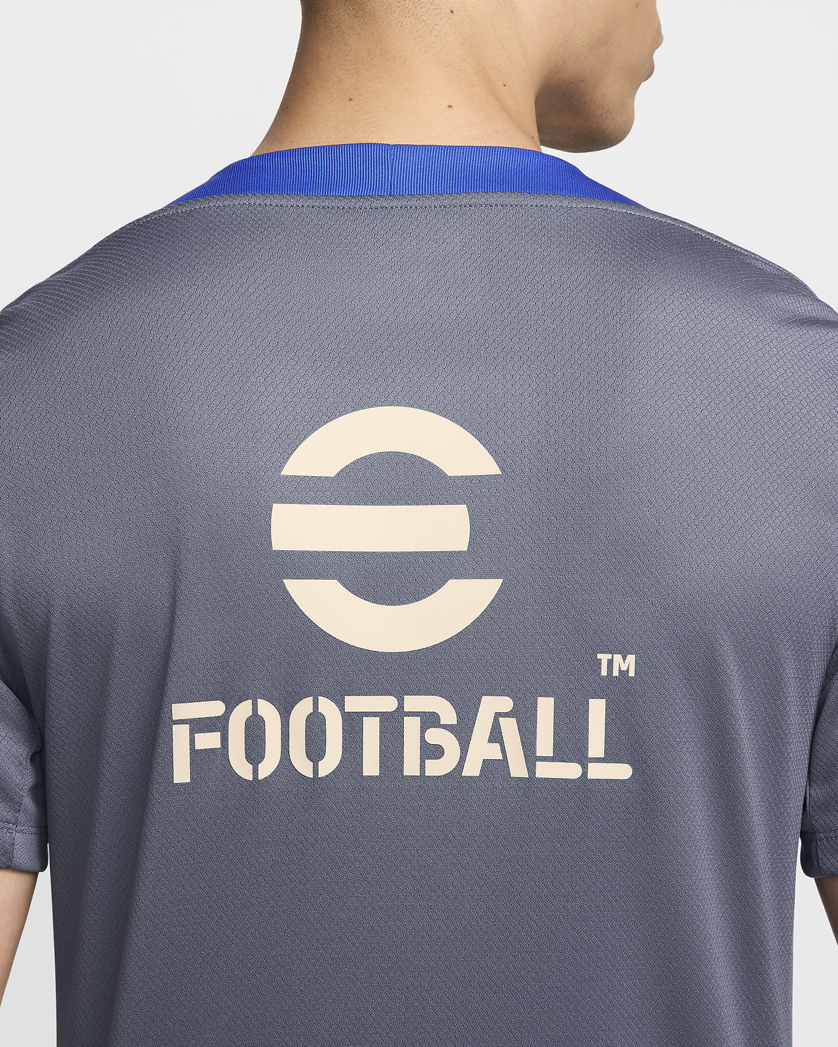 Strike Inter de Milán Camiseta de fútbol de manga corta Nike Dri-FIT - Hombre - Diffused Blue/Lyon Blue/Sanddrift