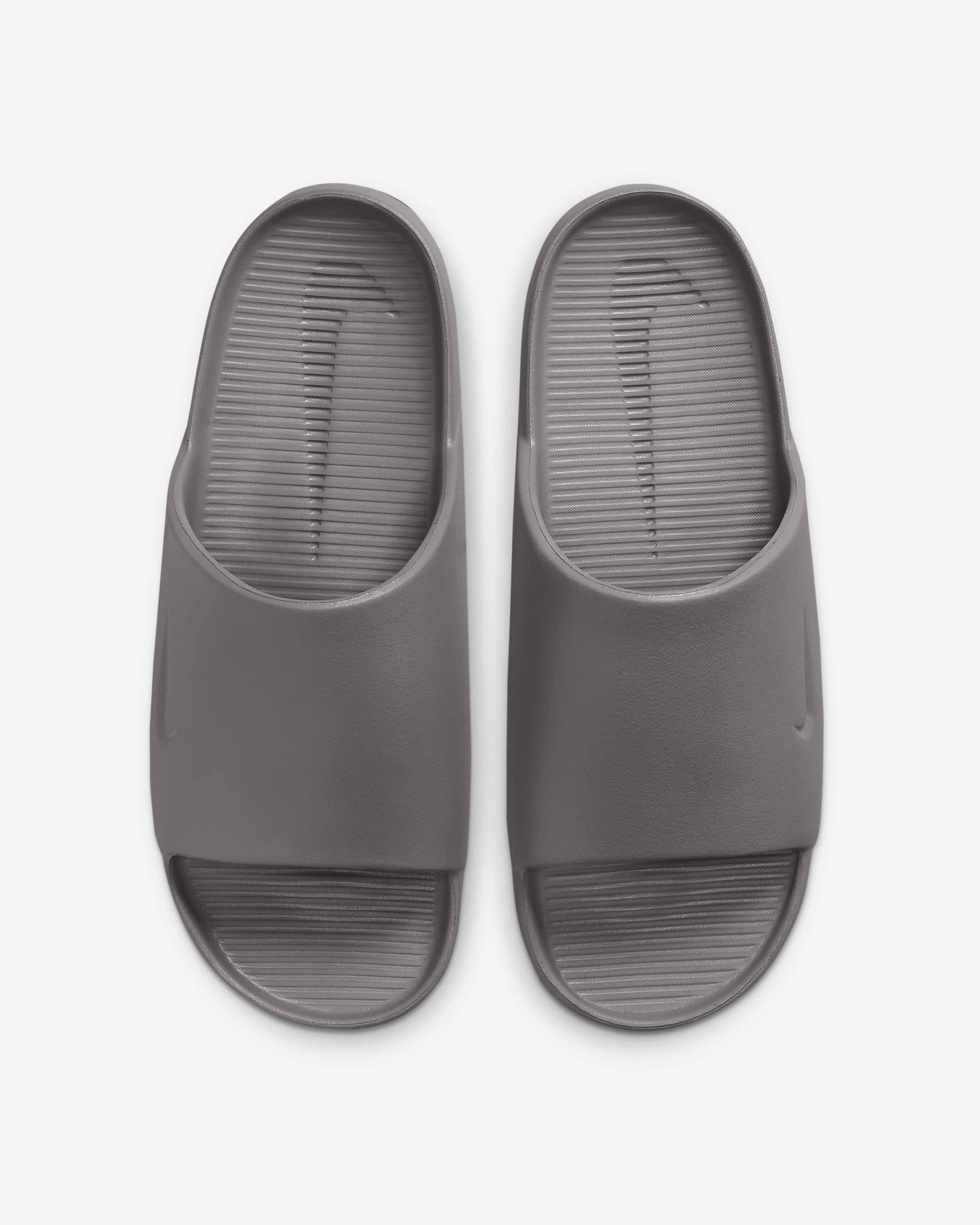 Nike Calm Men's Slides - Flat Pewter/Flat Pewter