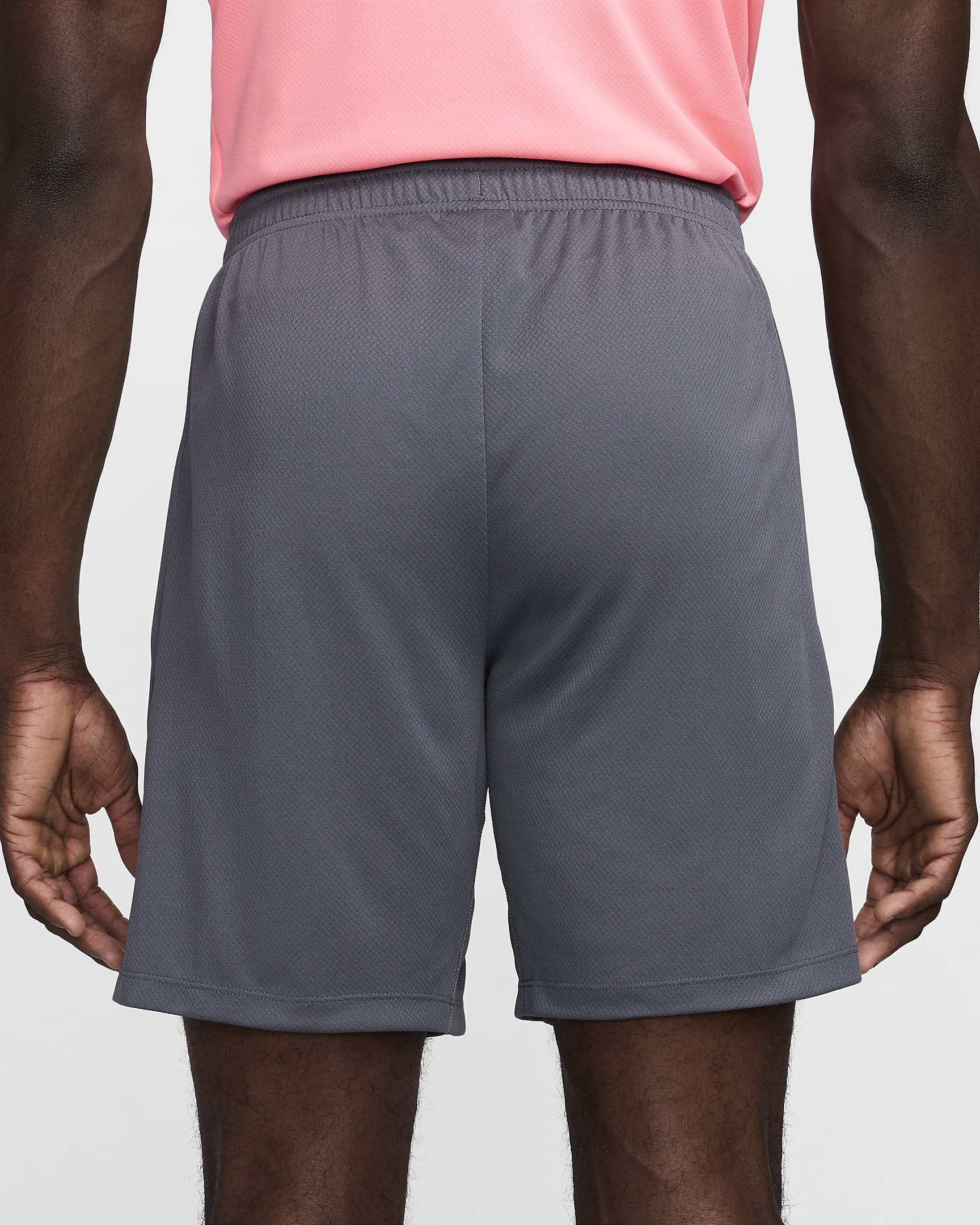 Nike Strike Men's Dri-FIT Football Shorts - Iron Grey/Iron Grey/Black/Sunset Pulse