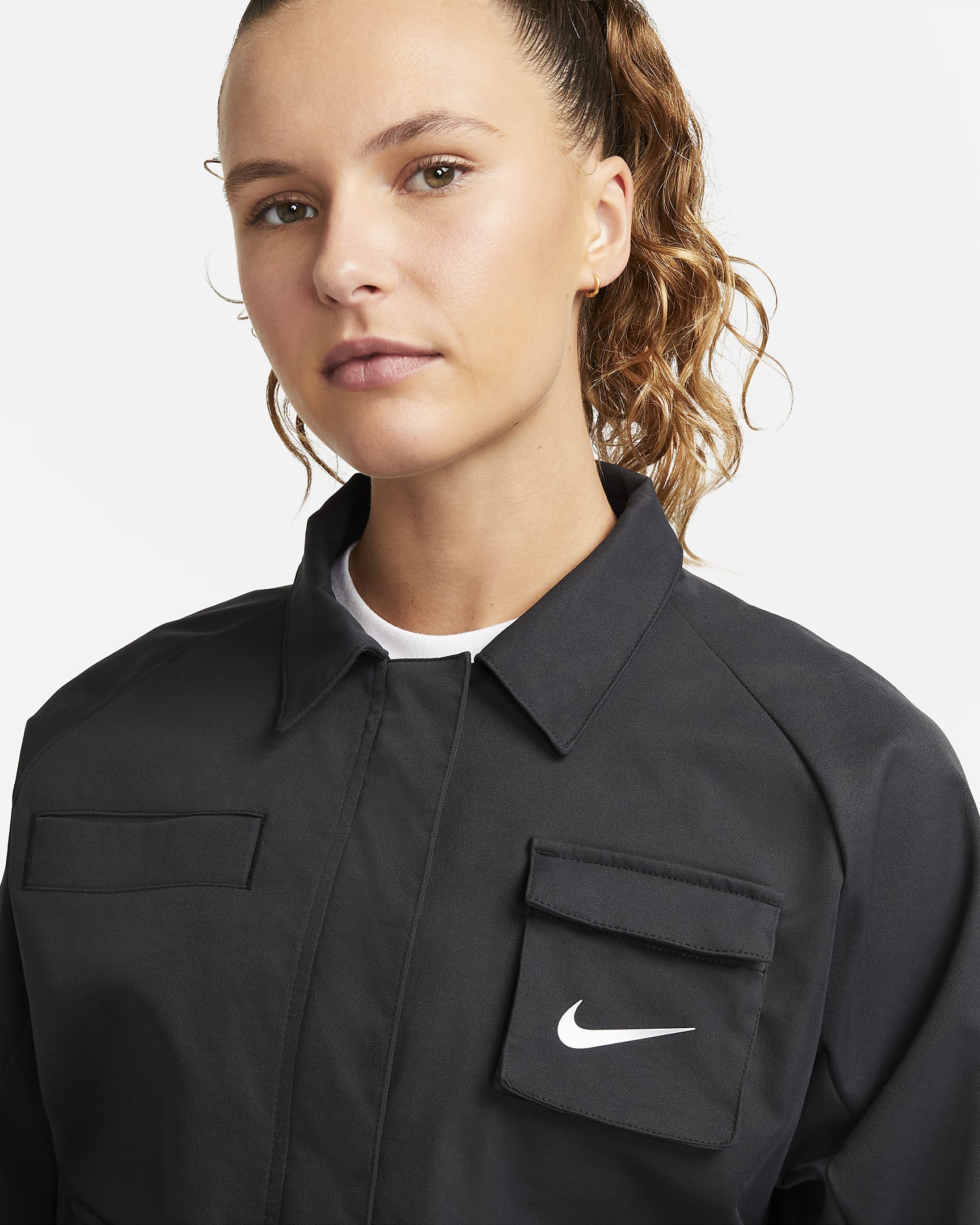 Nike Sportswear Swoosh Women's Woven Jacket. Nike IE