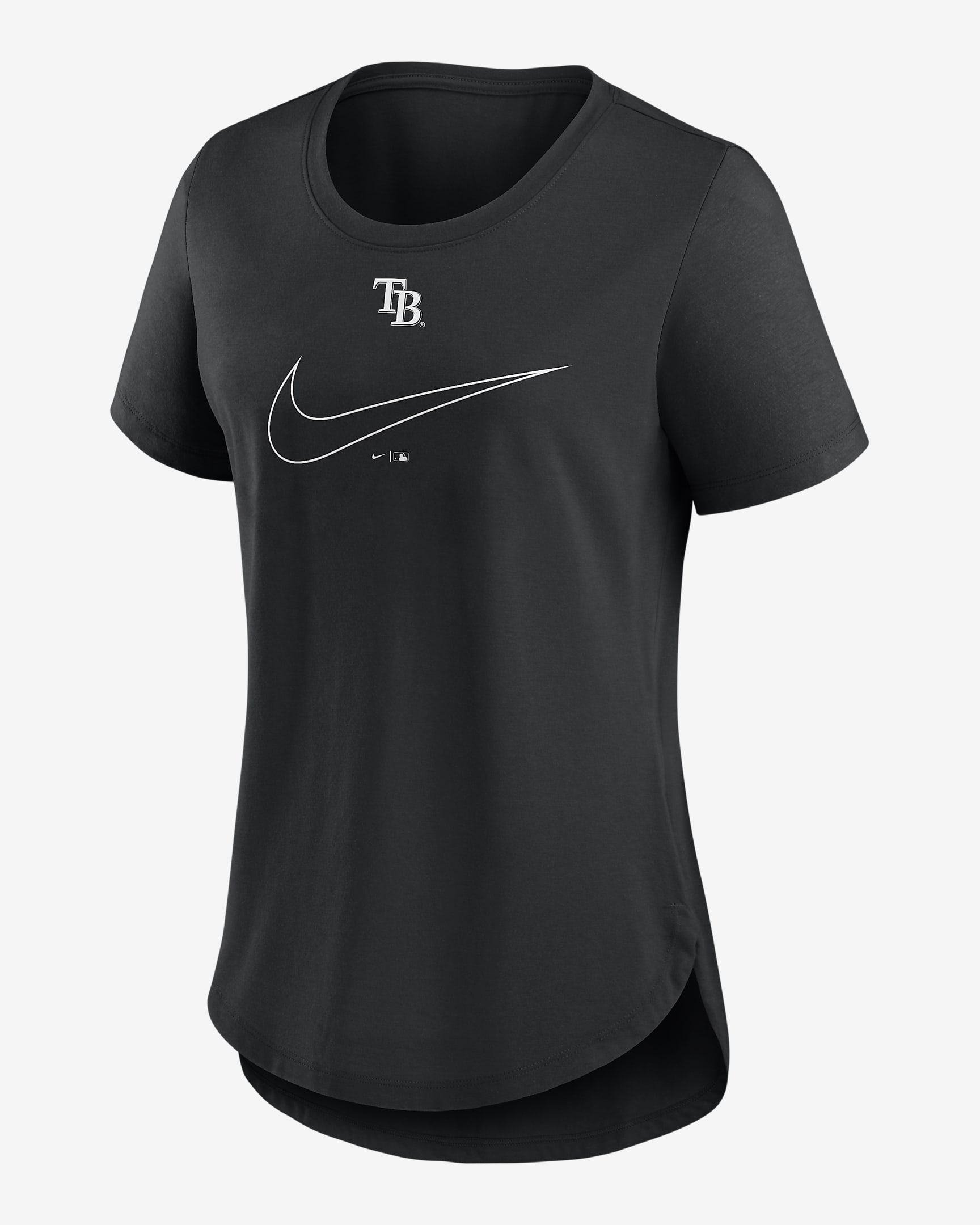 Tampa Bay Rays Big Swoosh Women's Nike MLB T-Shirt. Nike.com