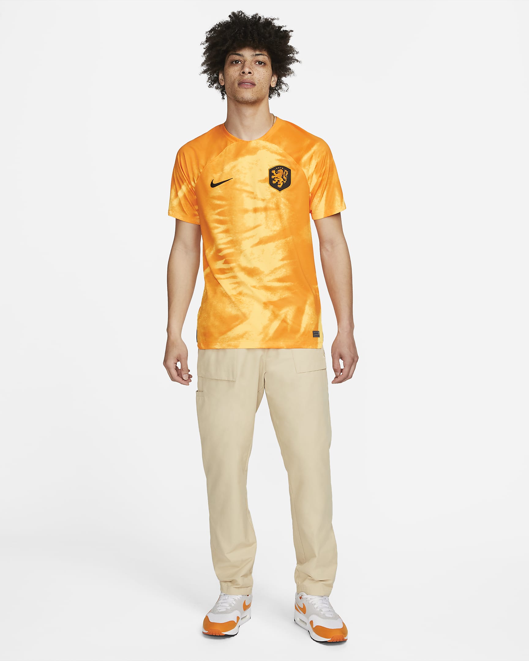 Netherlands 2022/23 Stadium Home Men's Nike Dri-FIT Football Shirt. Nike UK