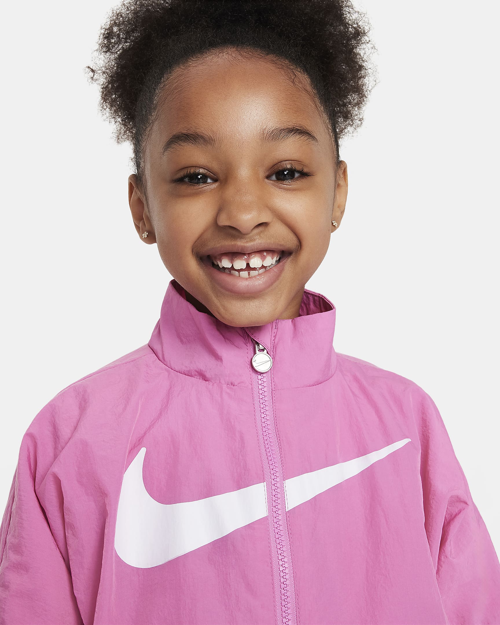 Nike Swoosh Little Kids' Jacket - Playful Pink