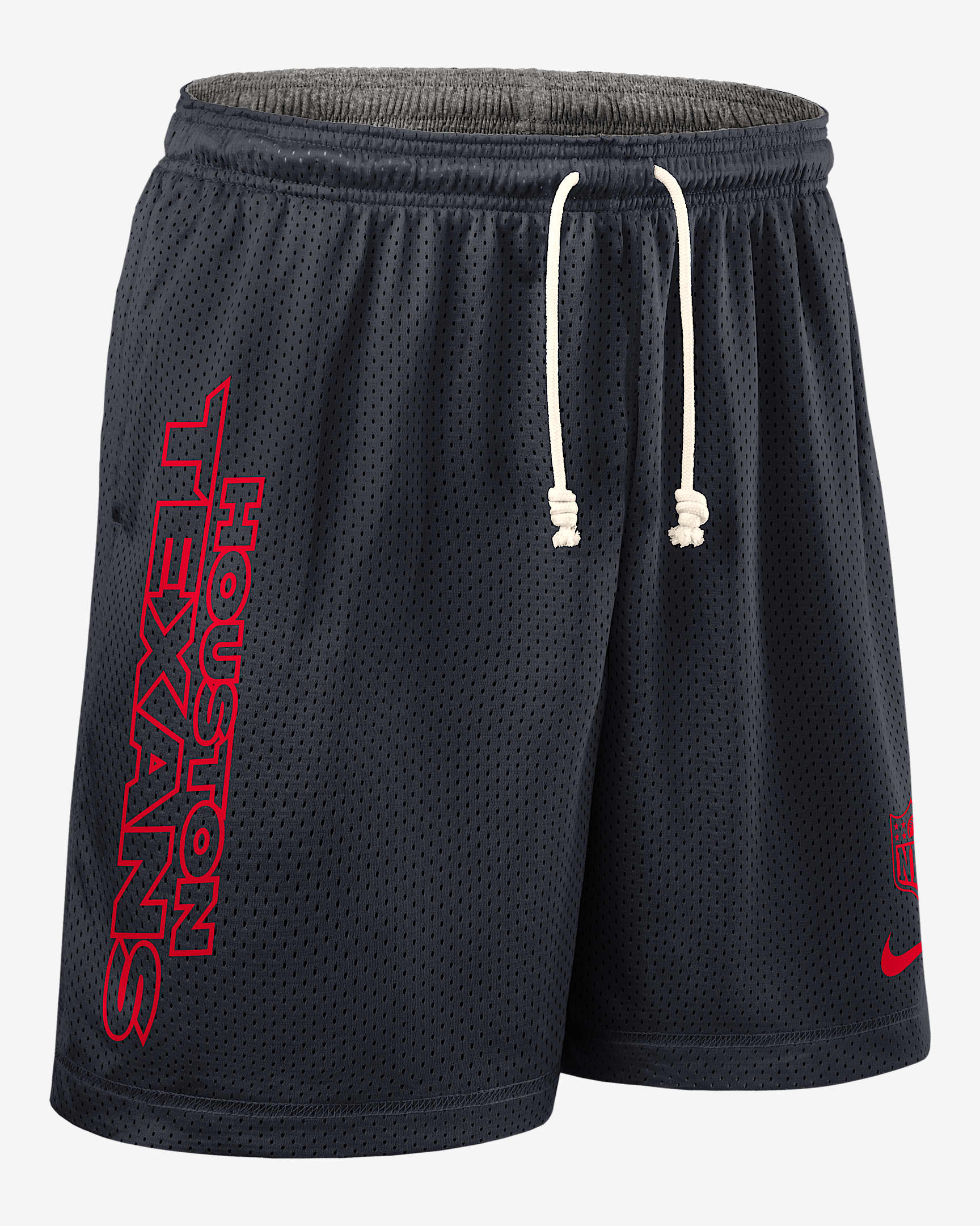 Shorts Nike Dri-FIT de la NFL para hombre Houston Texans Sideline Reversible - Azul