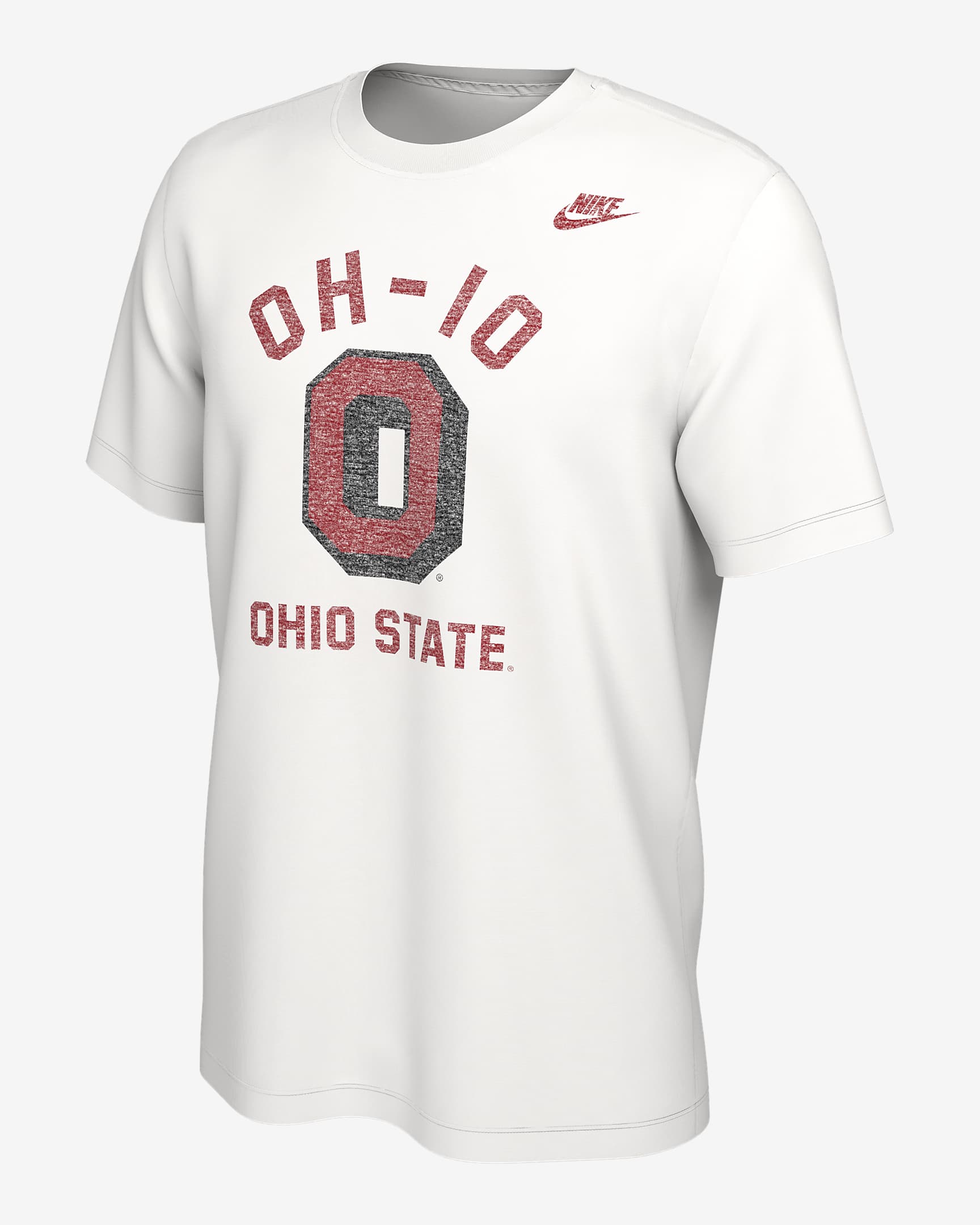Playera universitaria Nike para hombre Ohio State. Nike.com