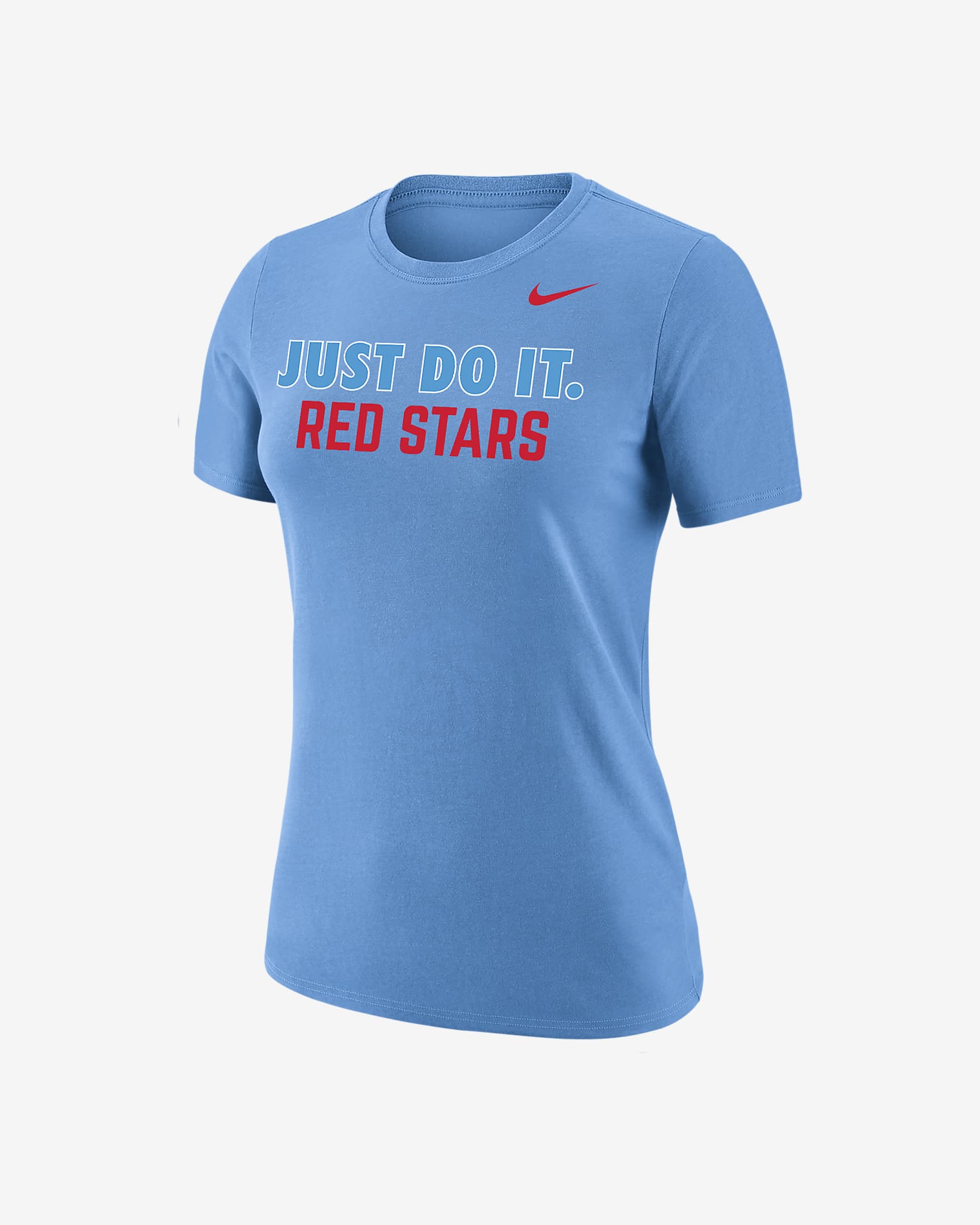 Playera de fútbol Nike para mujer Chicago Red Stars - Azul valor