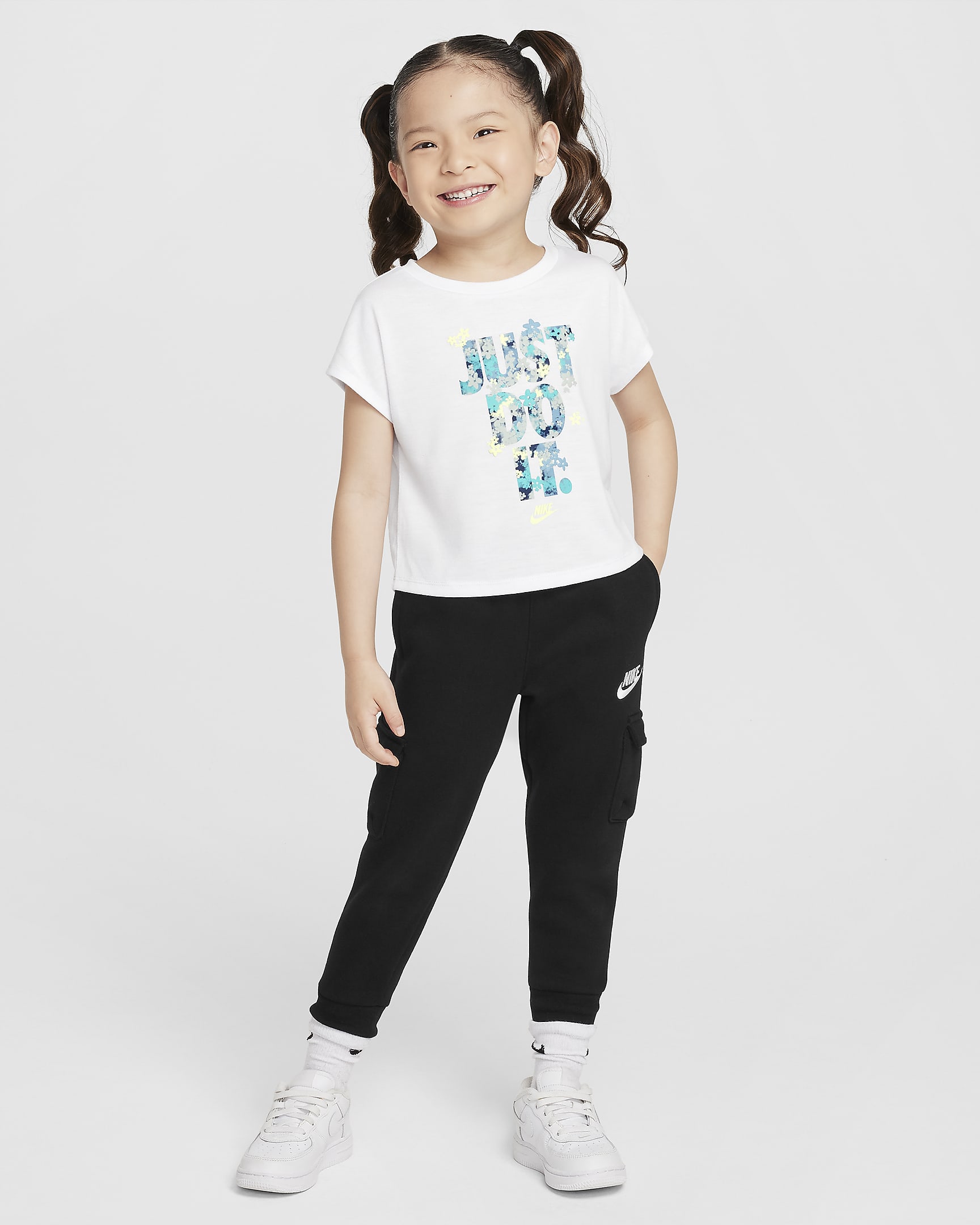 Playera con gráfico infantil Nike Fresh Cut - Blanco