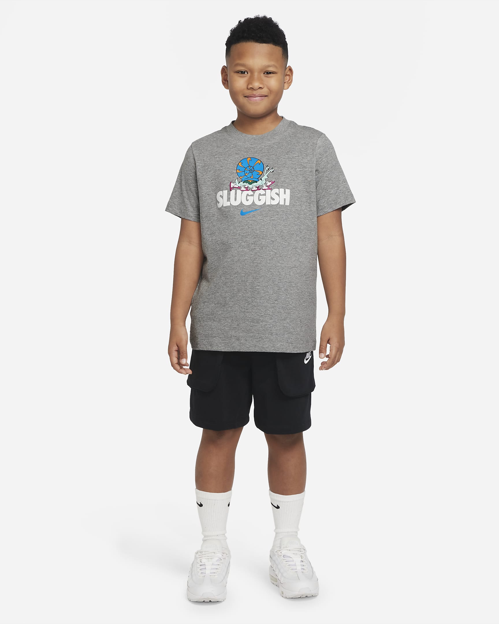 Playera para niños grandes Nike Sportswear. Nike.com