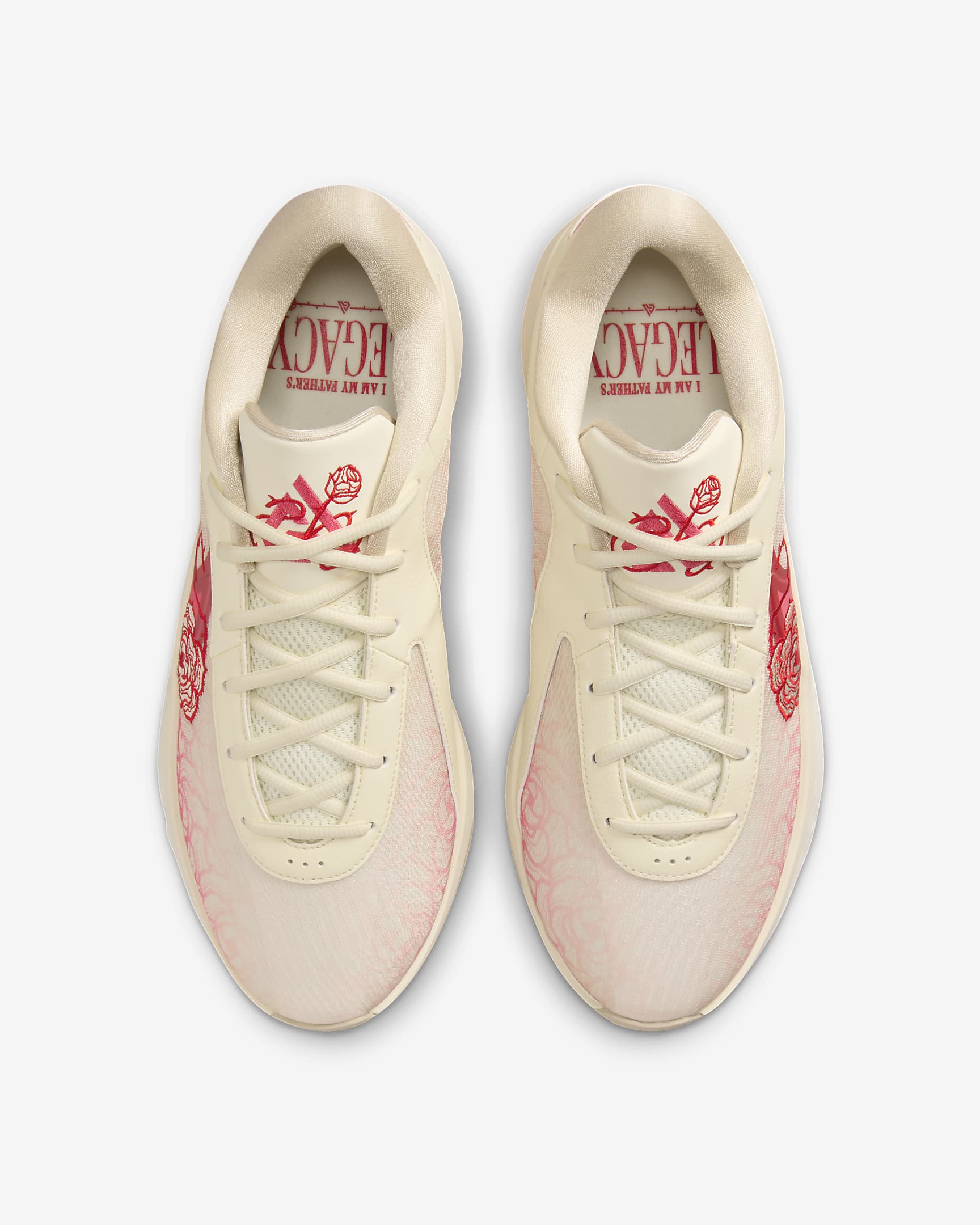 Giannis Freak 6 EP Basketball Shoes - Coconut Milk/Sail/University Red/Aster Pink