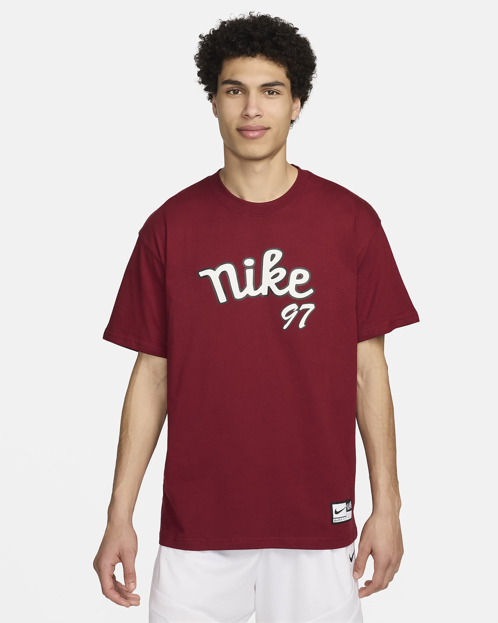 Nike Max90 Basketball-T-Shirt für Herren - Team Red