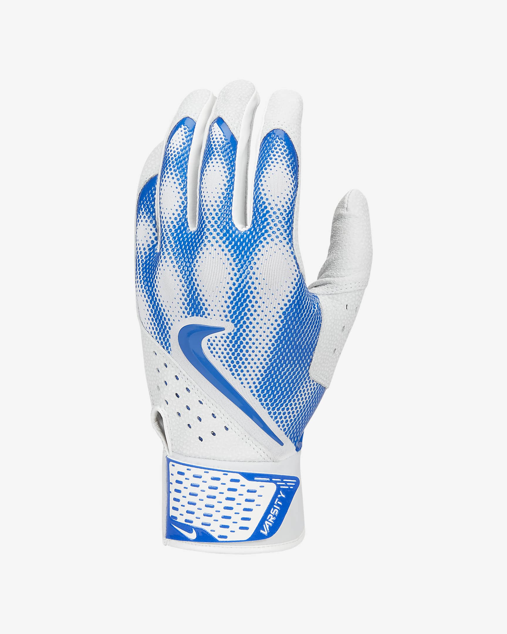 Nike Alpha Varsity Batting Gloves (1 Pair) - White