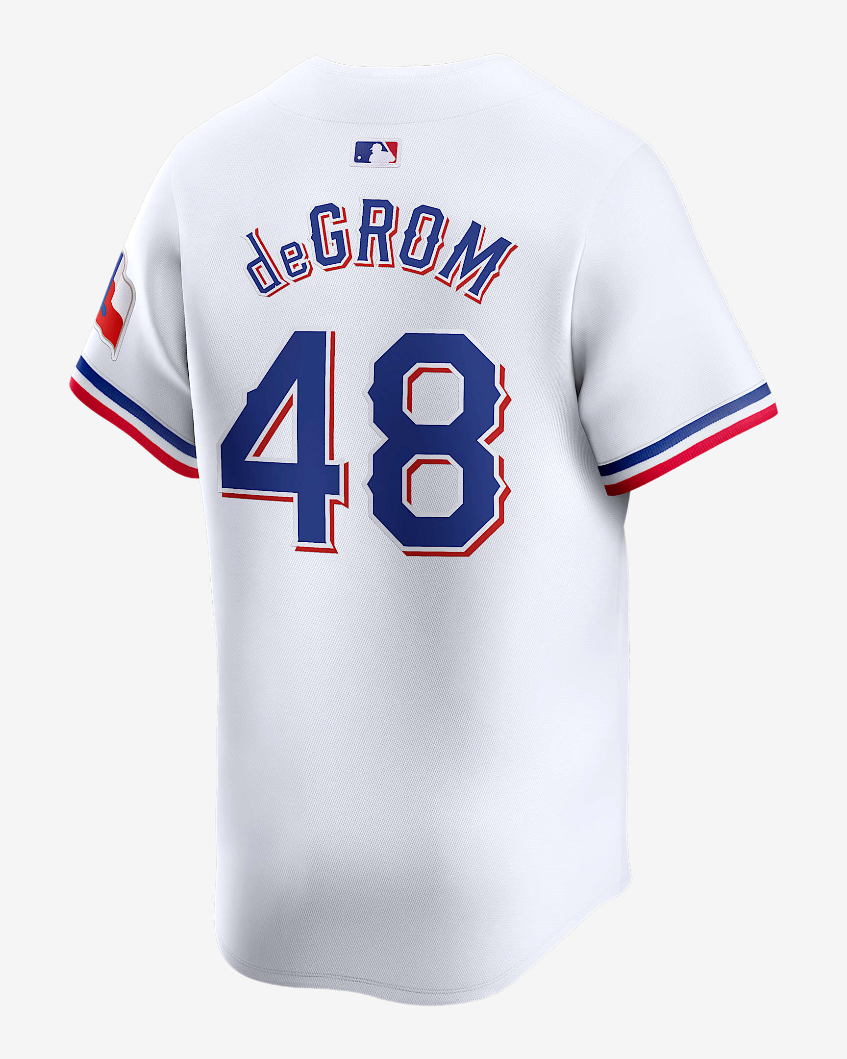 Jacob deGrom Texas Rangers Men's Nike DriFIT ADV MLB Limited Jersey