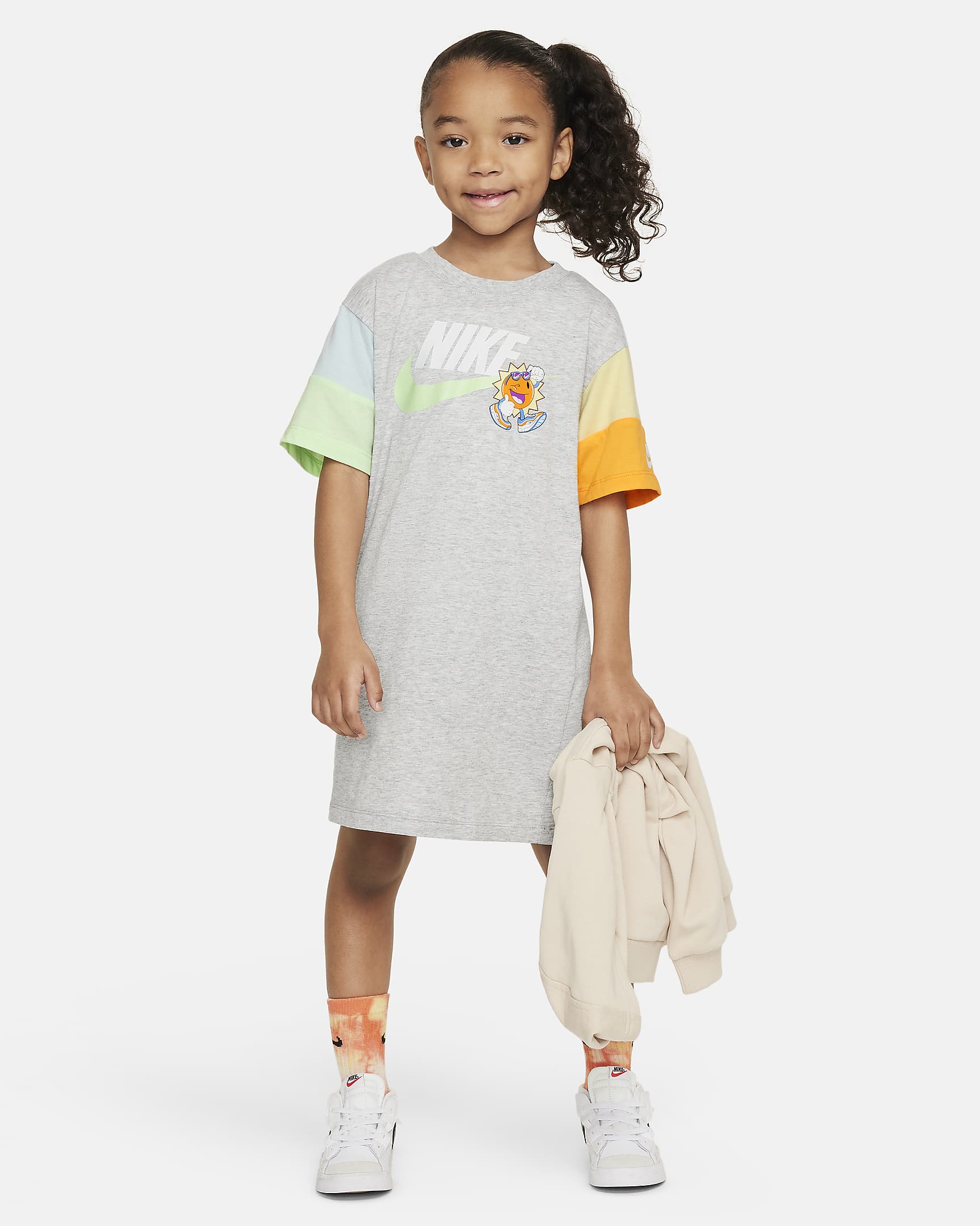 Nike KSA Younger Kids' Dress - Light Smoke Grey