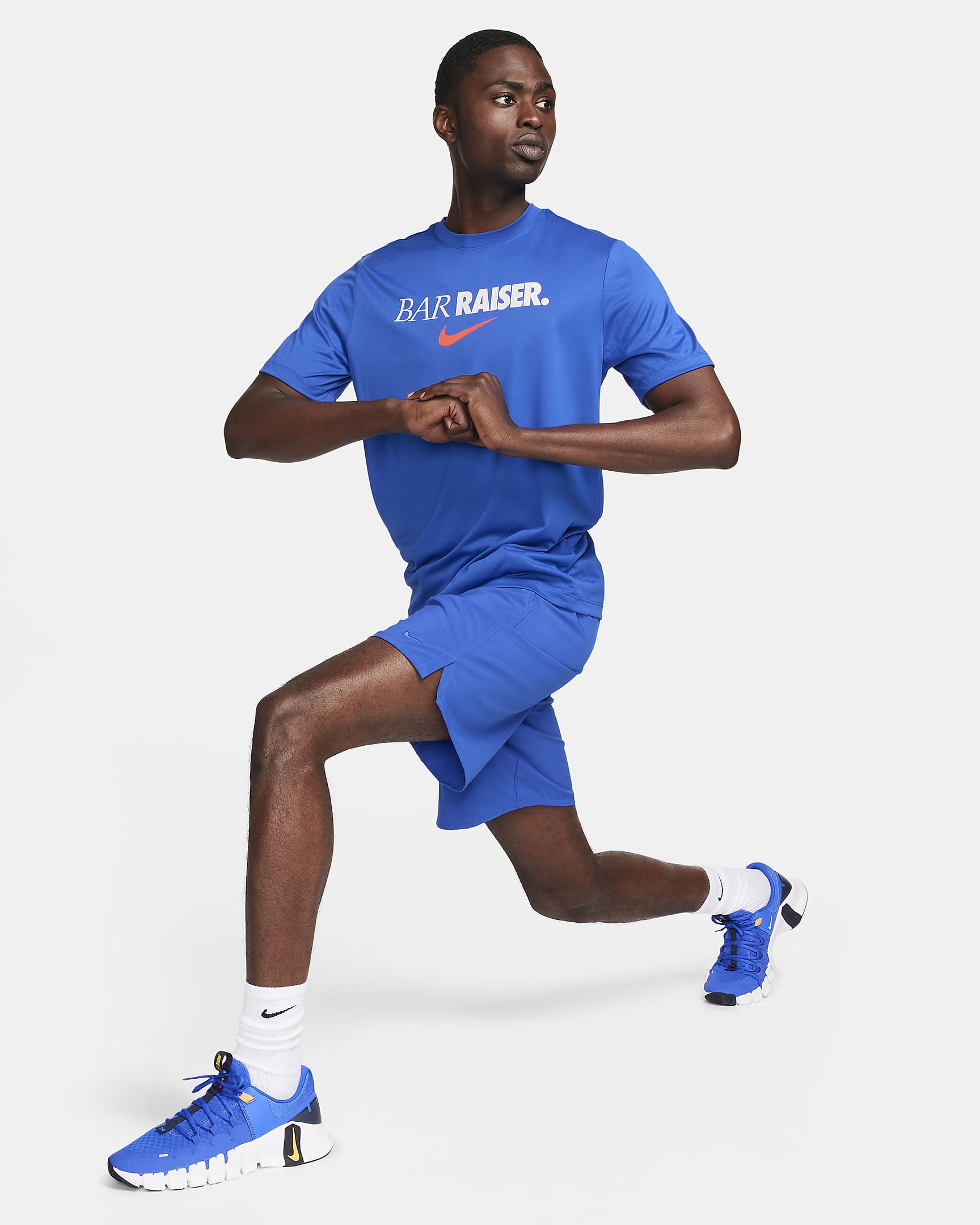 Nike Dri-FIT Men's Fitness T-Shirt - Game Royal