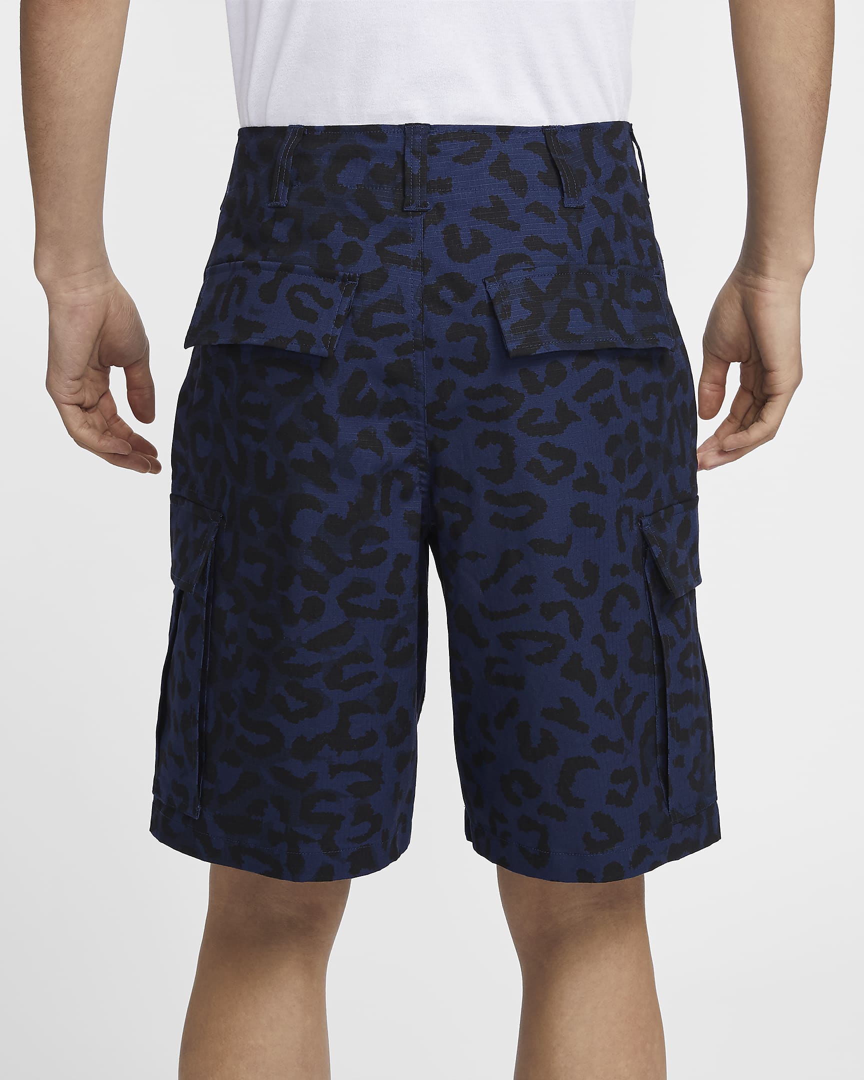 Nike SB Kearny Men's Allover Print Shorts - Midnight Navy