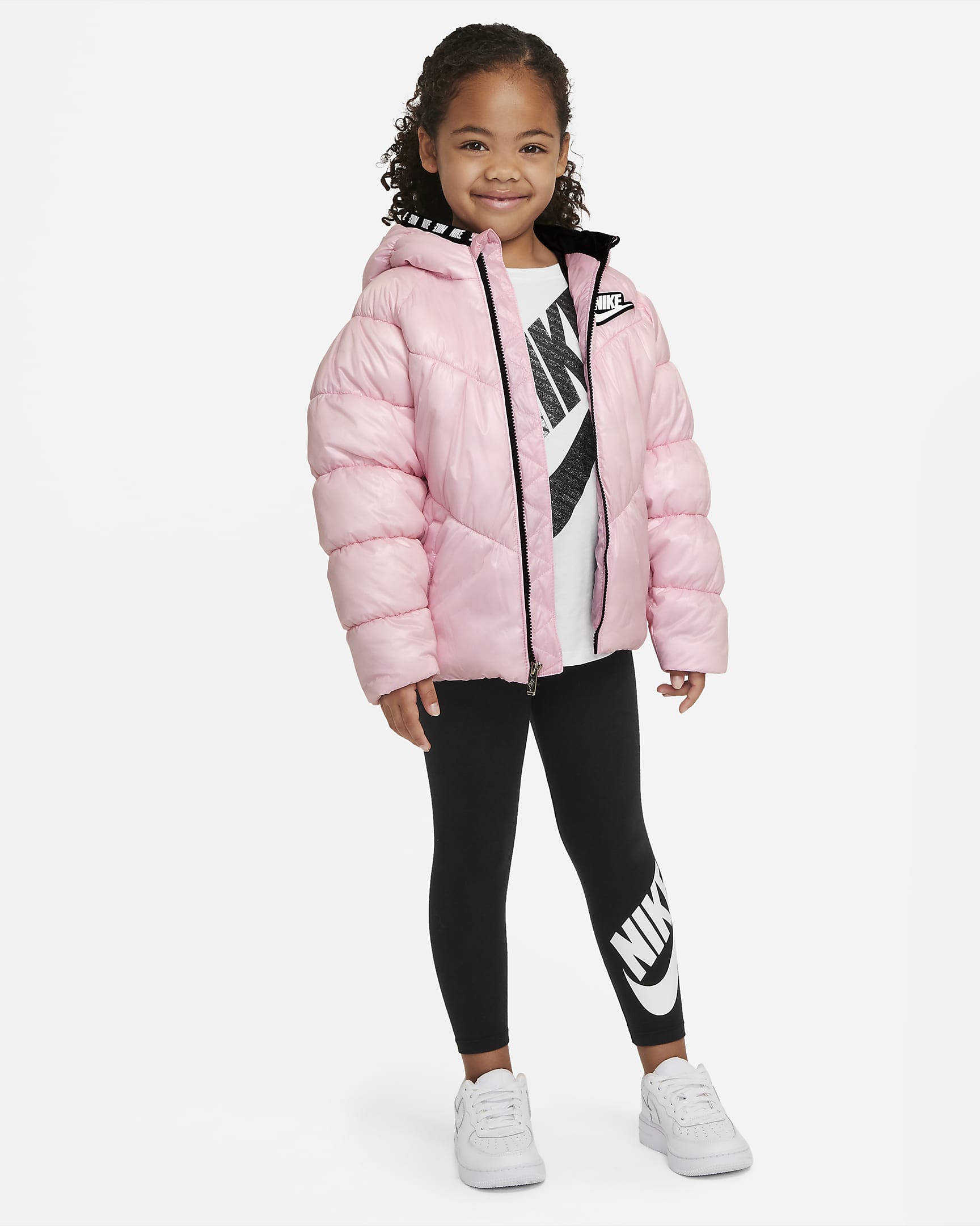 Veste courte Nike pour Jeune enfant - Pink Foam