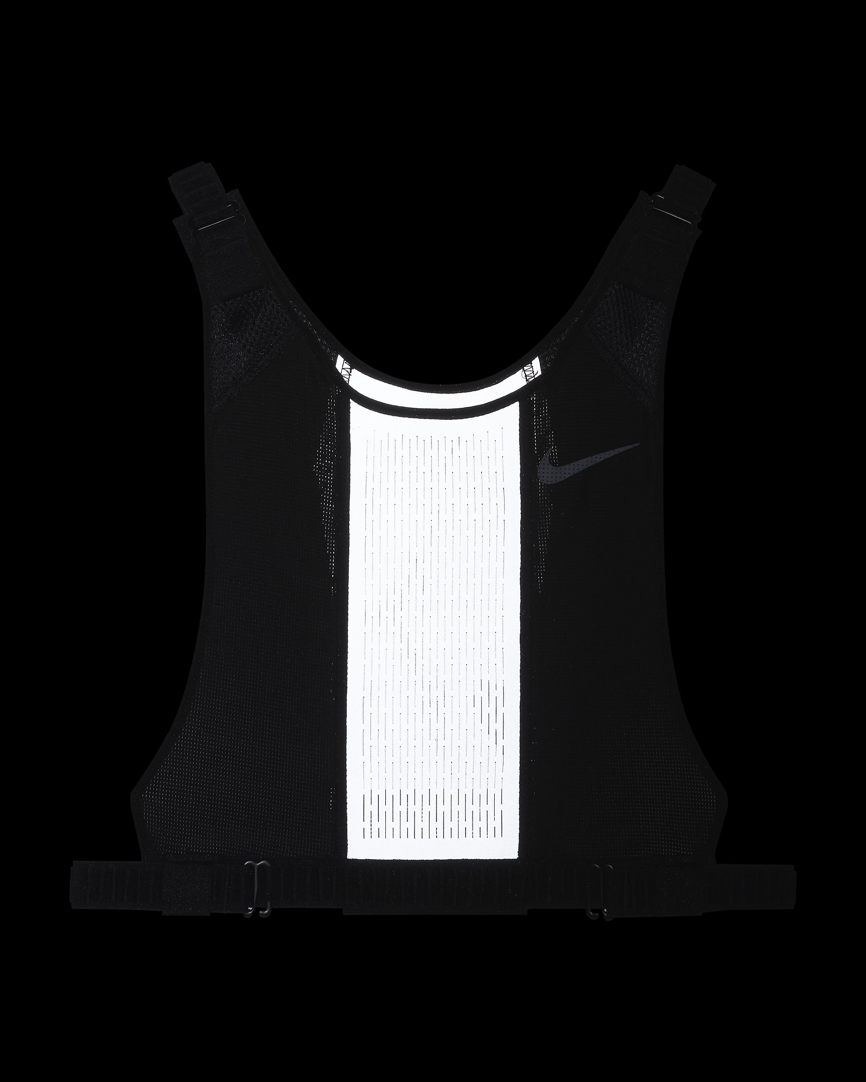 Nike Running Bib - Black/Silver/Silver