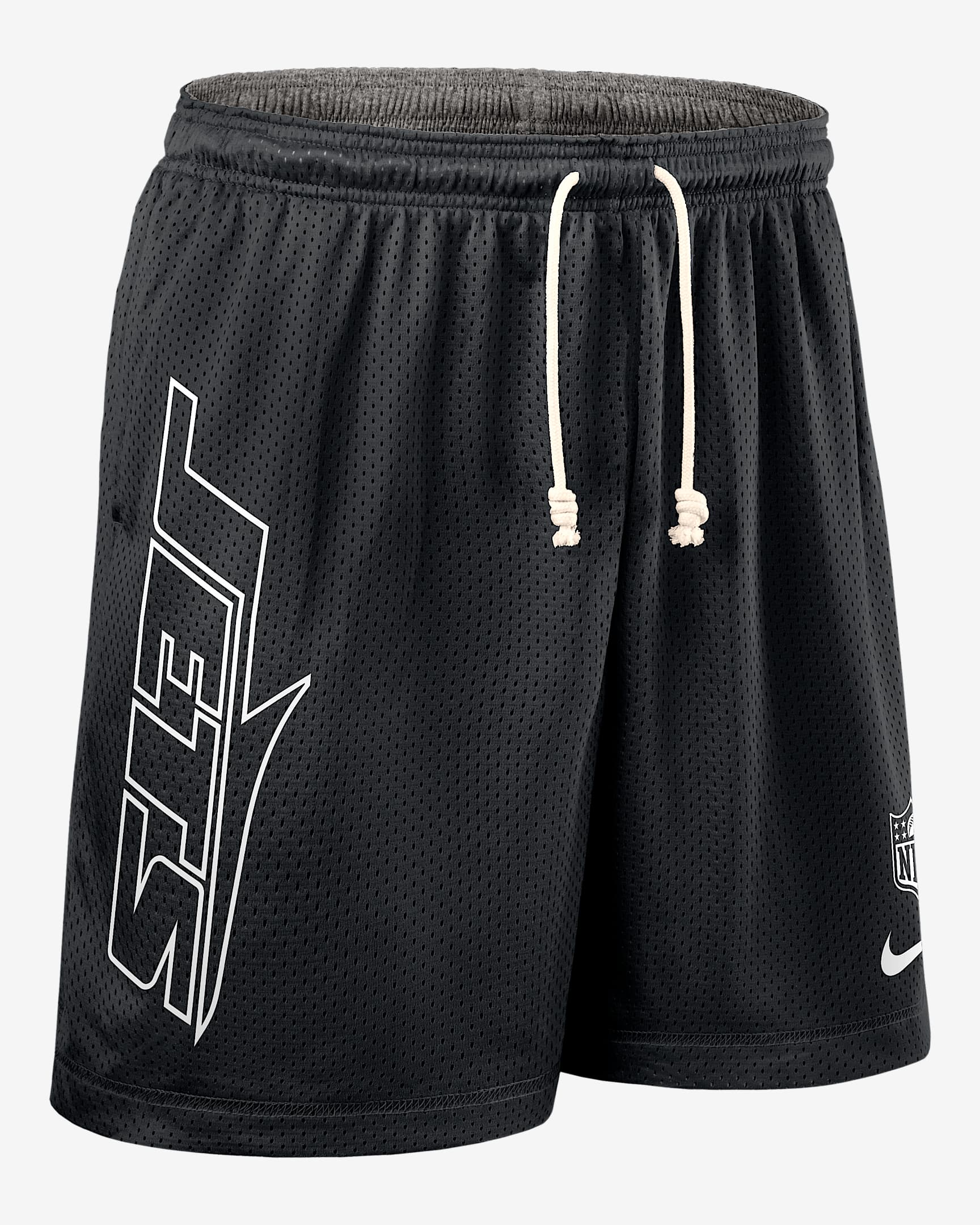 New York Jets Sideline Reversible Men’s Nike Dri-FIT NFL Shorts - Black
