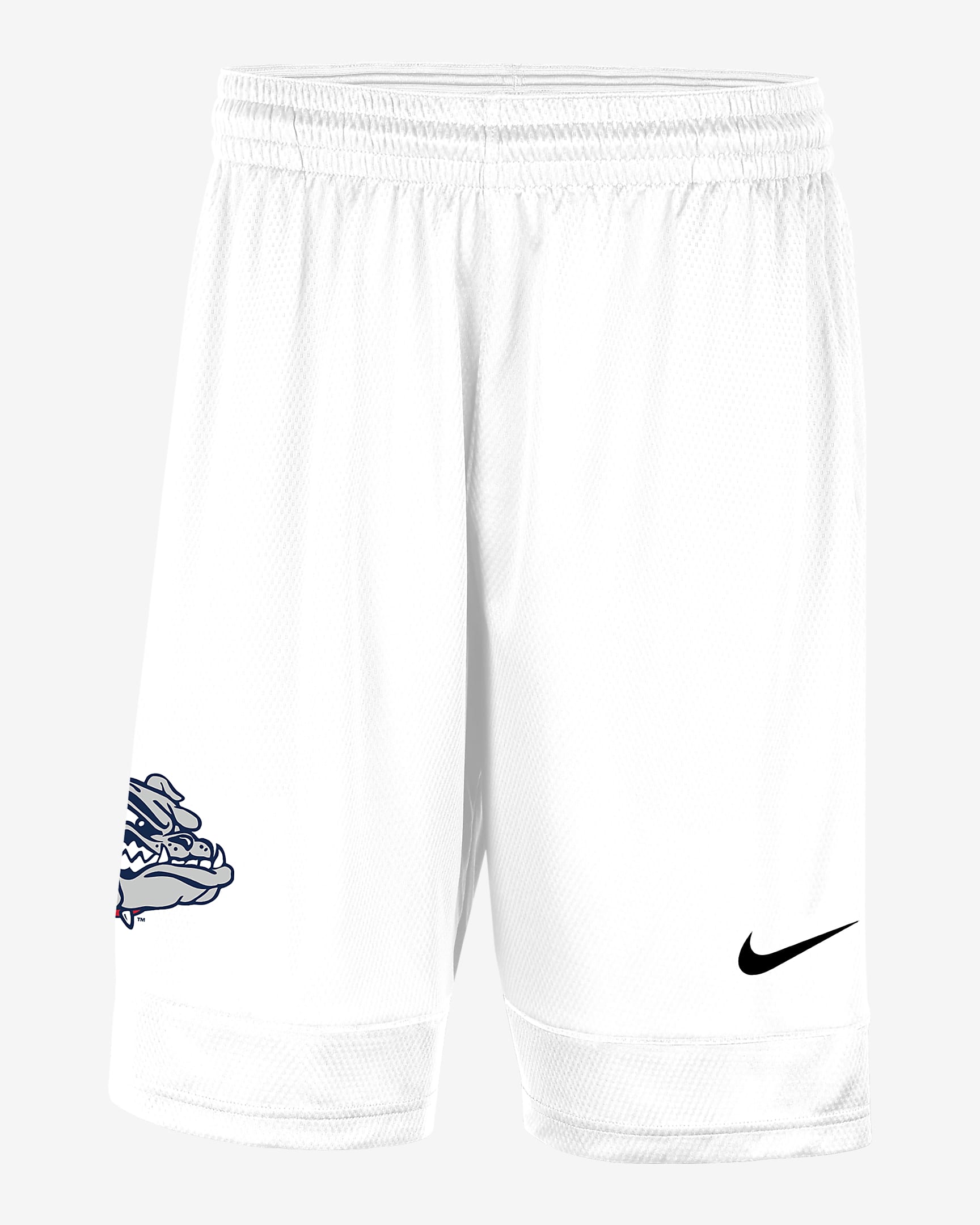 Gonzaga Men's Nike College Shorts - White