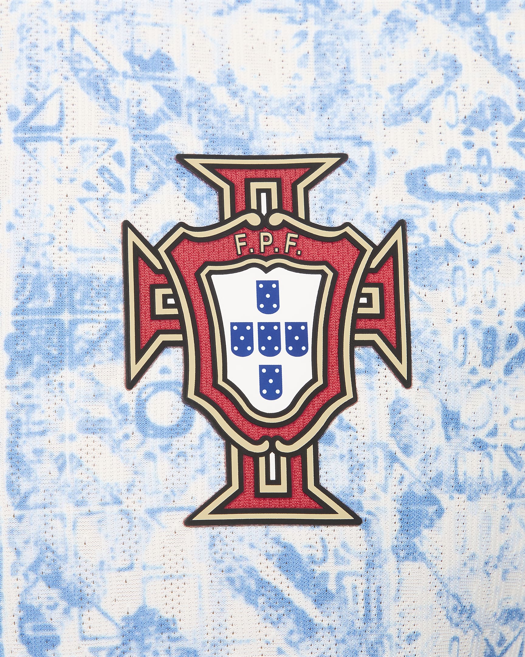 Portugal (Men's Team) 2024/25 Match Away Men's Nike Dri-FIT ADV Soccer Authentic Jersey - Sail/University Blue/Pitch Blue/Pitch Blue