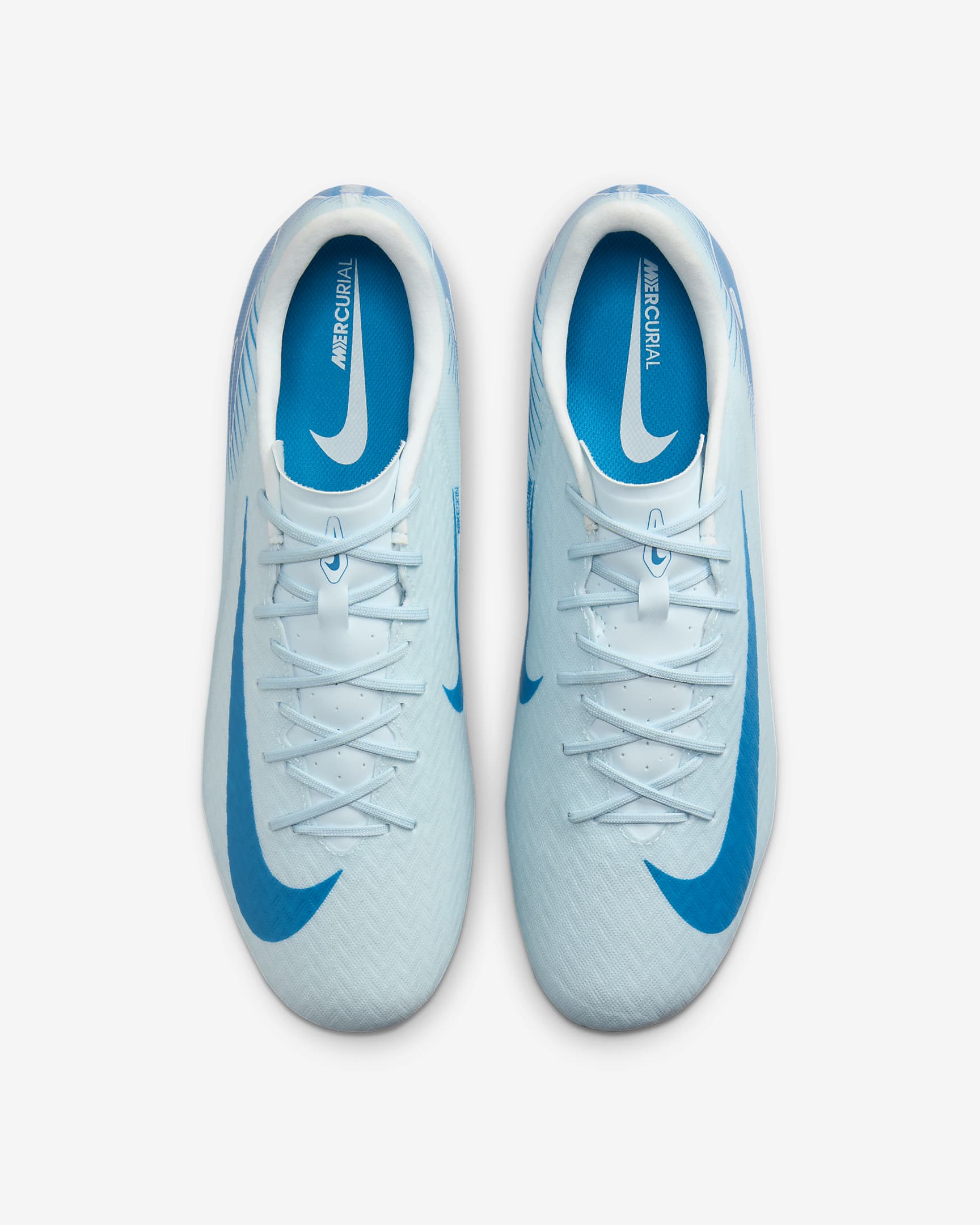 รองเท้าสตั๊ดฟุตบอลไม่หุ้มข้อ MG Nike Mercurial Vapor 16 Academy - Glacier Blue/Blue Orbit