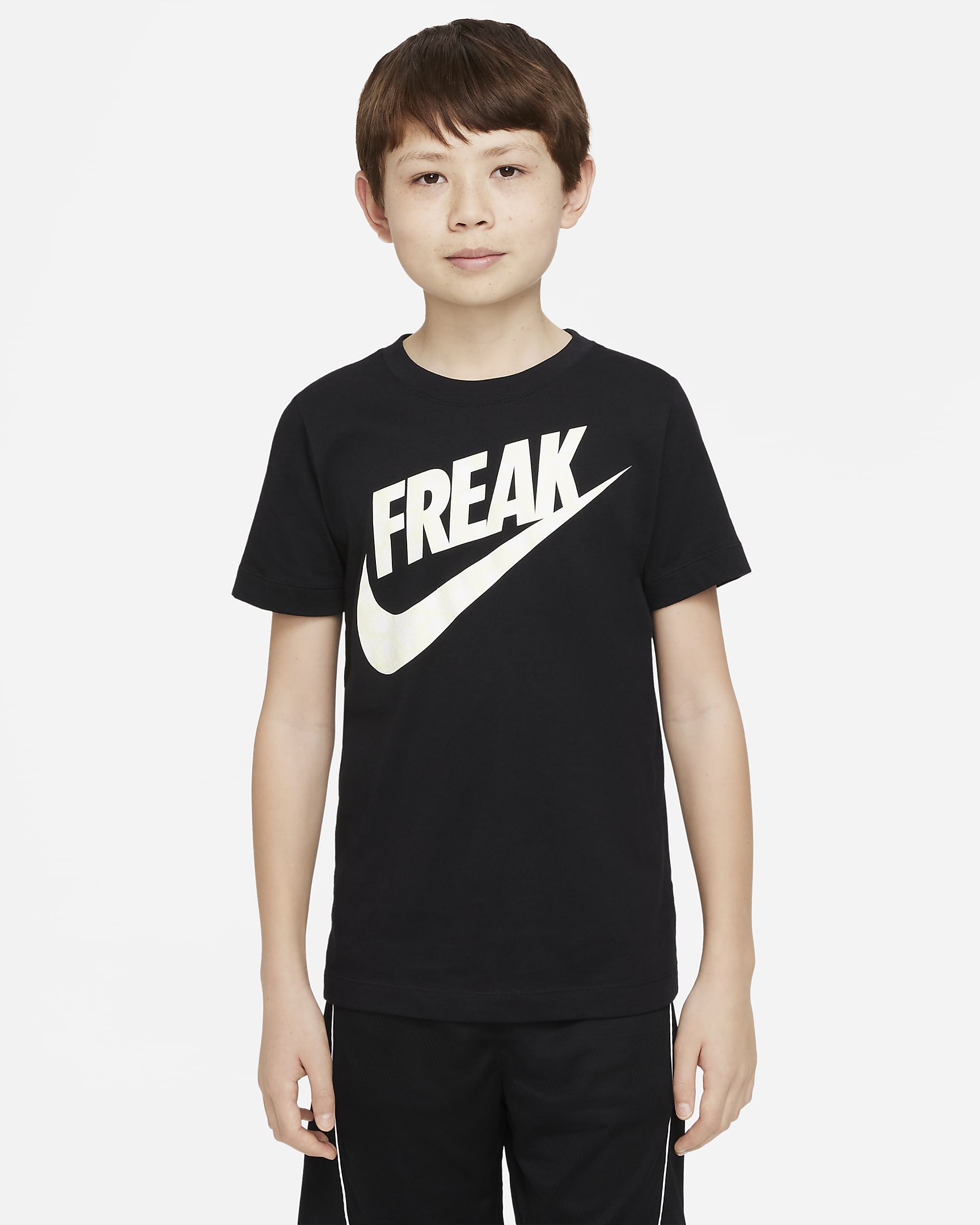 Nike Dri-FIT Older Kids' (Boys') Training T-Shirt - Black