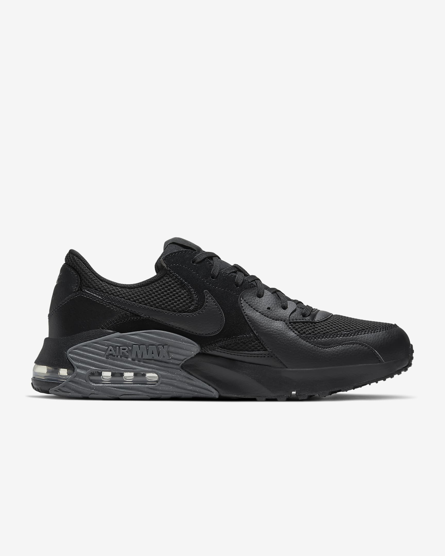 Tenis para hombre Nike Air Max Excee - Negro/Gris oscuro/Negro