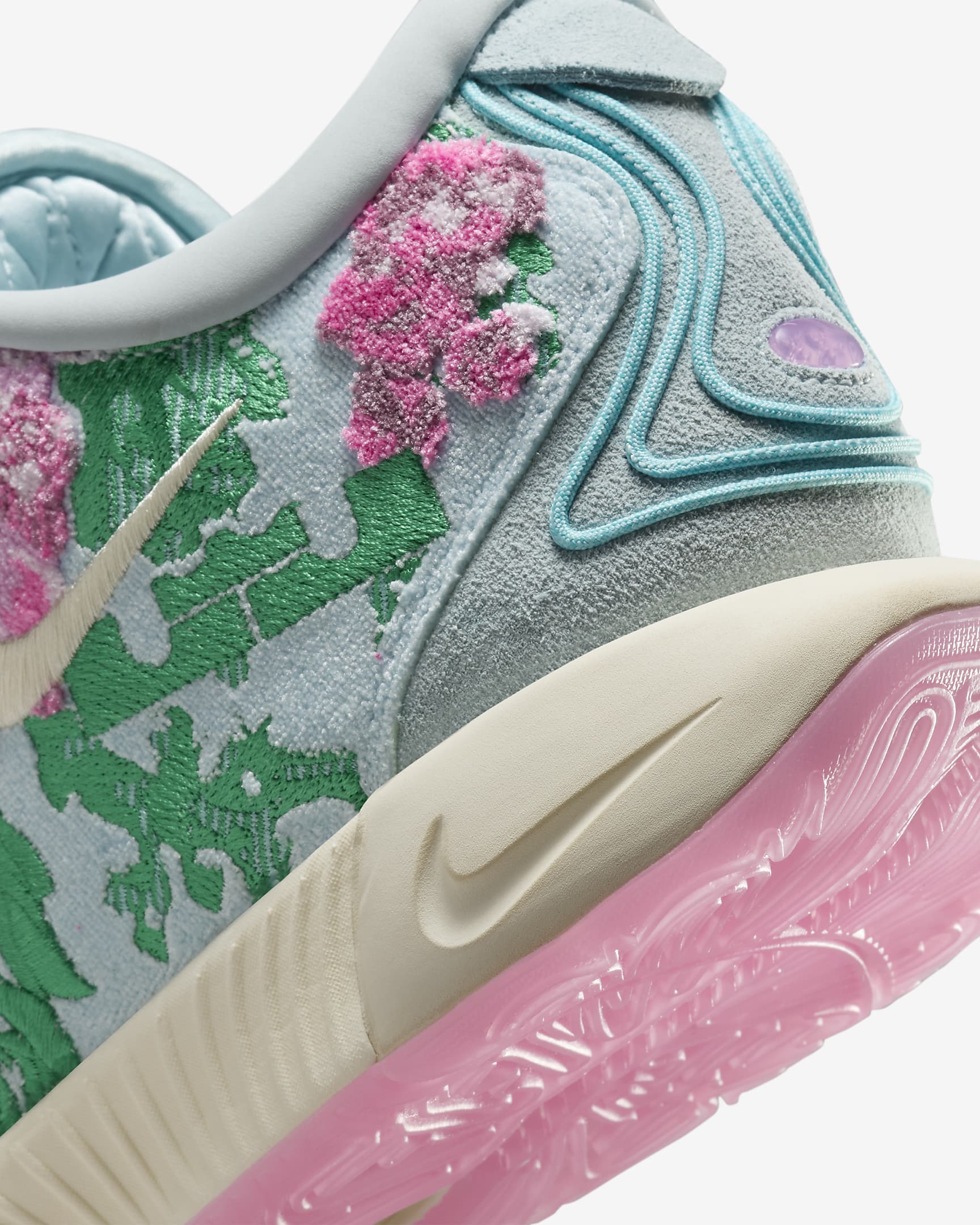 LeBron XXI Premium Basketballschuh - Glacier Blue/Stadium Green/Beyond Pink/Coconut Milk