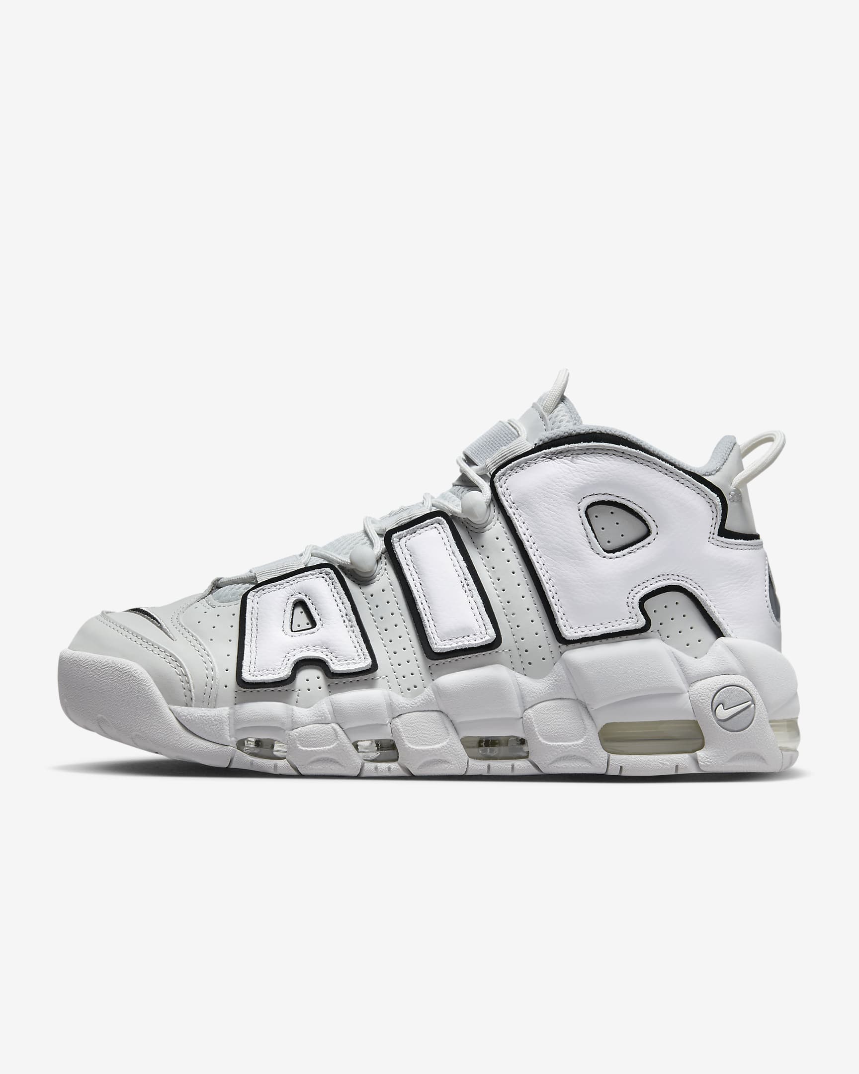 Calzado para hombre Nike Air More Uptempo '96 - Polvo fotón/Blanco/Negro/Plata metalizado