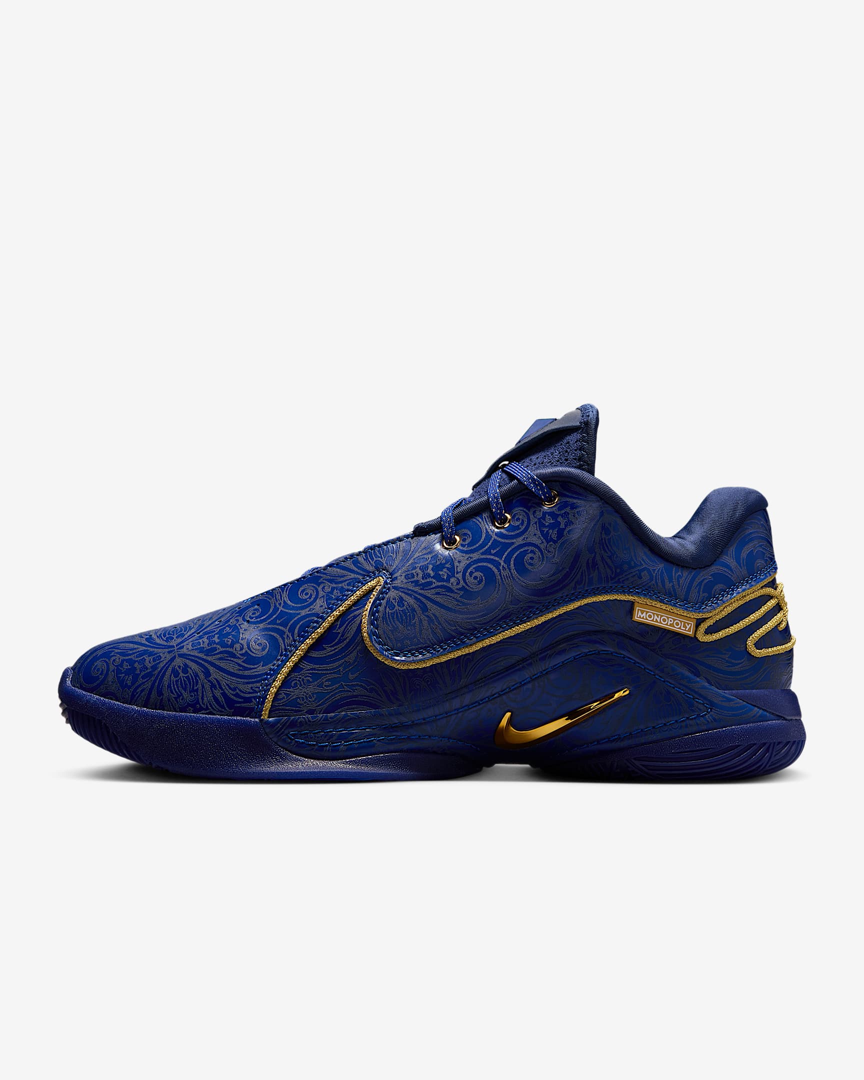 LeBron XXII 'Token' Basketball Shoes - Deep Royal Blue/Midnight Navy/Metallic Gold