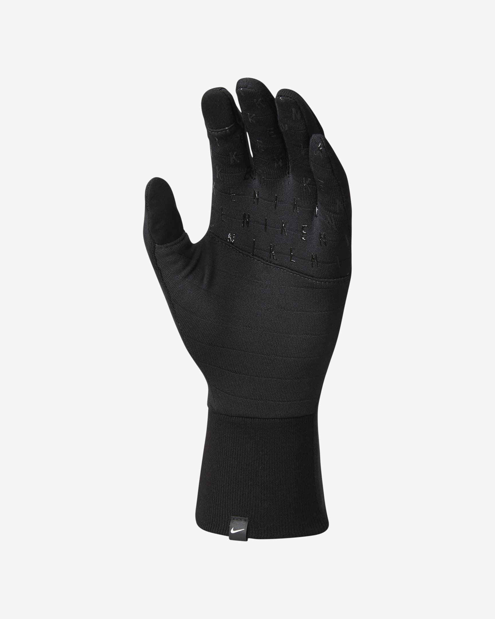 Gants de running Nike Sphere pour femme - Noir/Noir/Silver