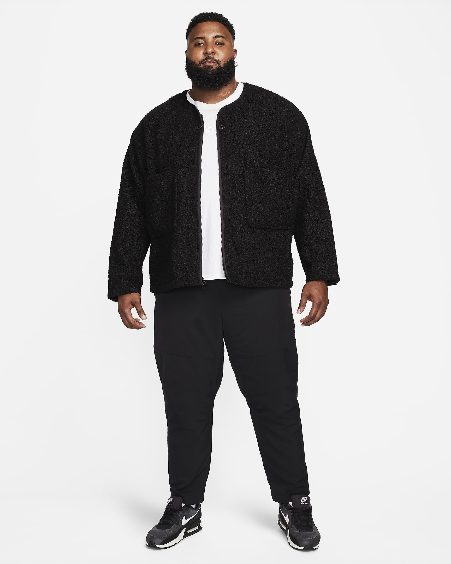 Nike Sportswear Tech Pack Men's High-Pile Fleece Jacket. Nike IE