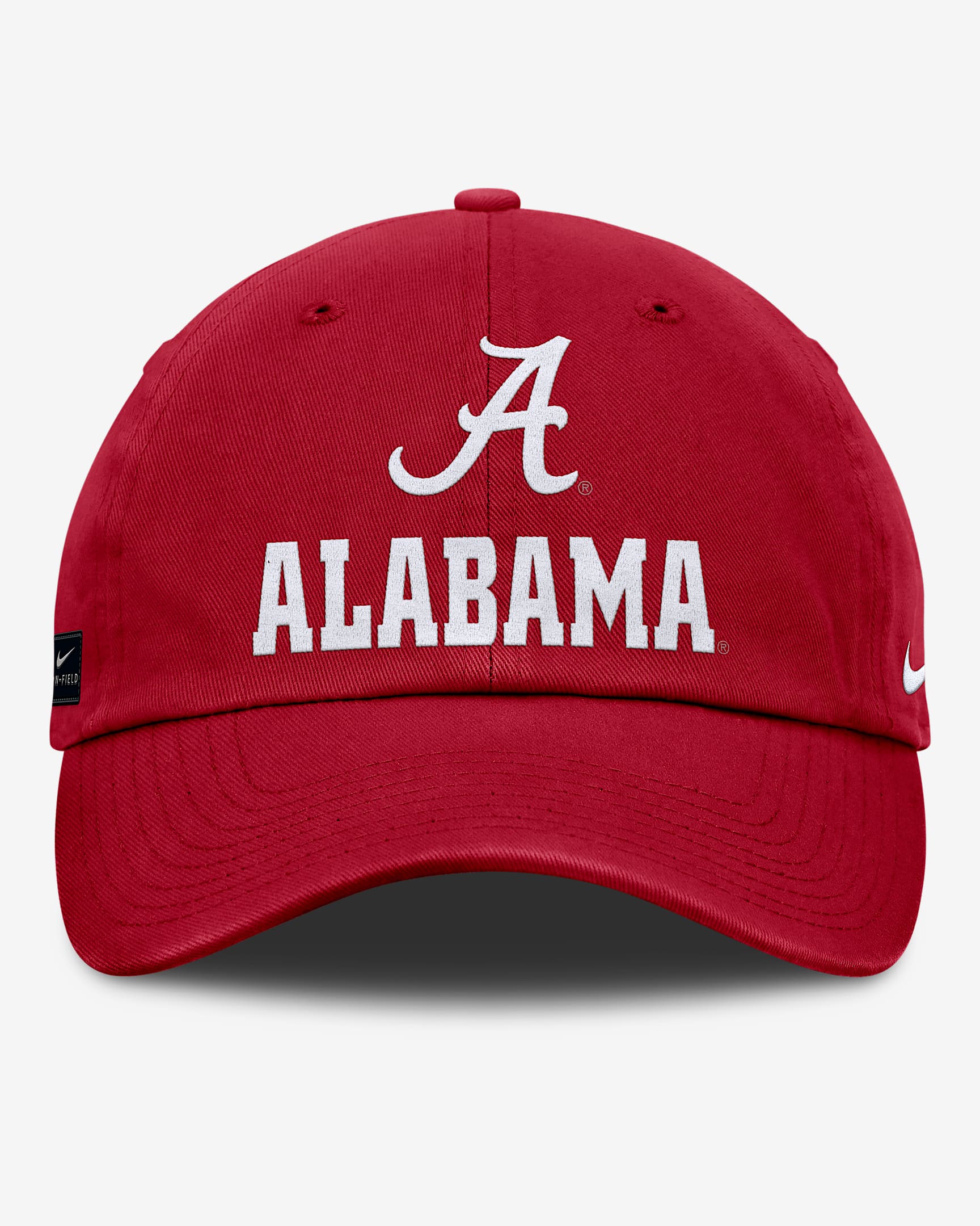 Alabama Sideline Club Gameday Men's Nike College Adjustable Hat - Crimson